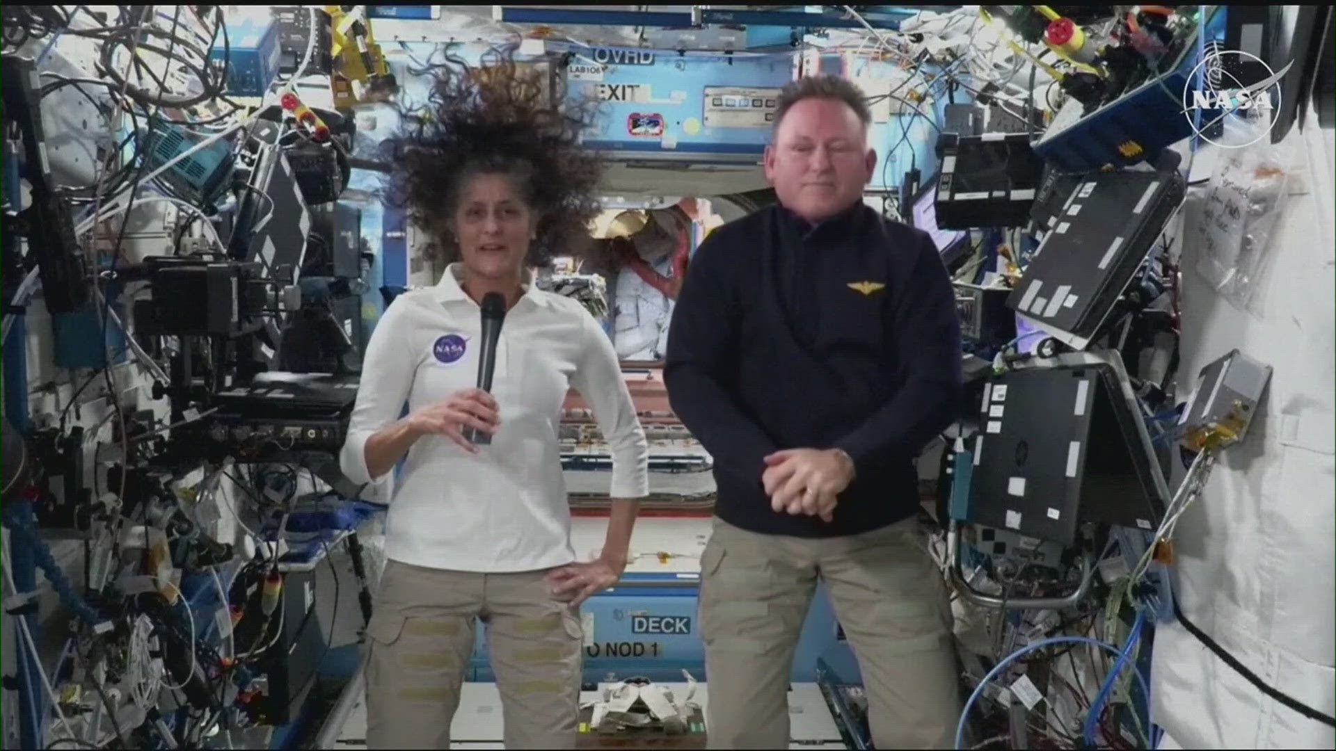 Butch Wilmore and Suni Williams are stuck in orbit for now. They remained positive but acknowledged the mission came with unexpected difficulties.