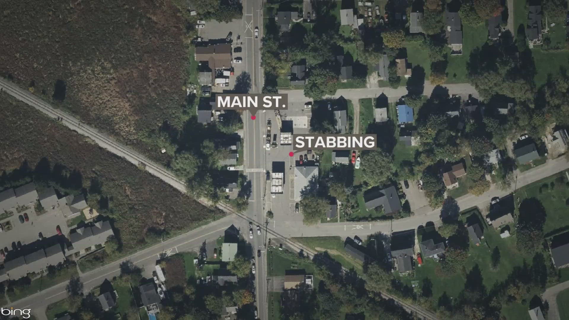 Law enforcement reported the stabbing took place on Wednesday evening.