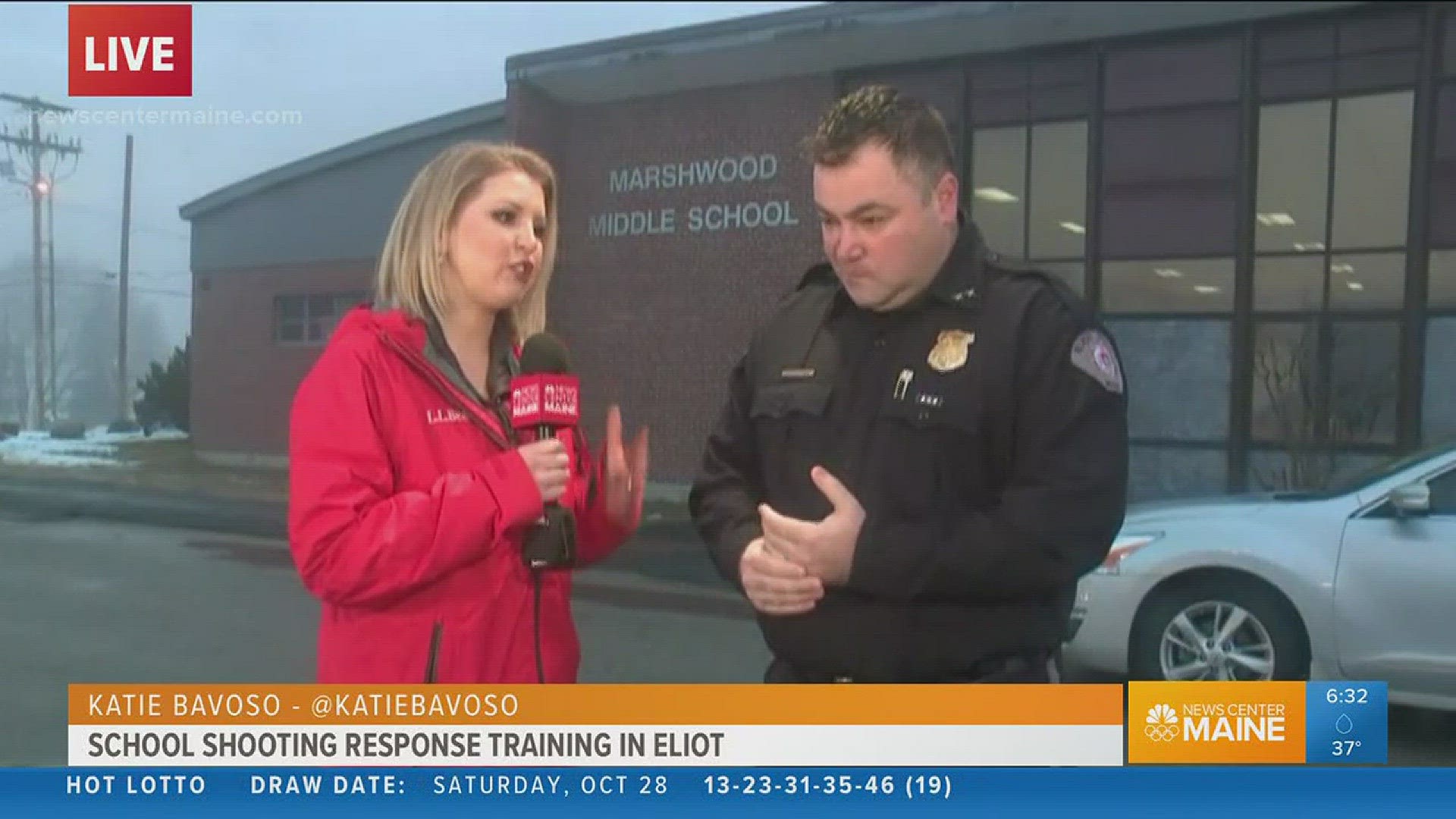 Active shooter training in Eliot
