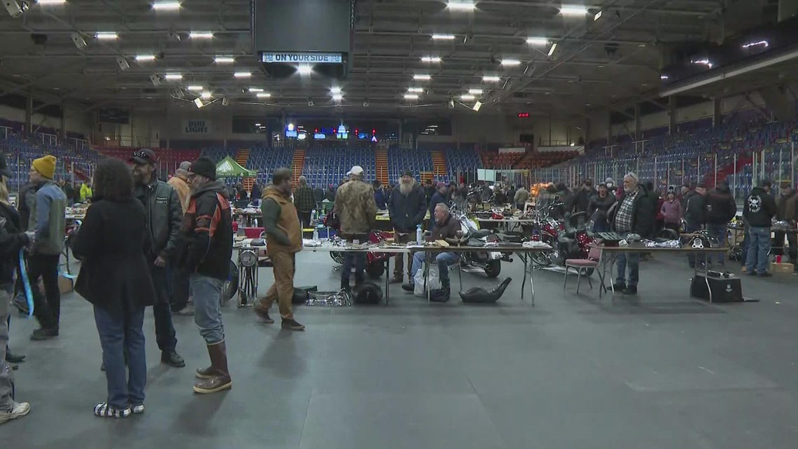 46th Annual Great Northern Motorcycle Swap Meet was held at Lewiston