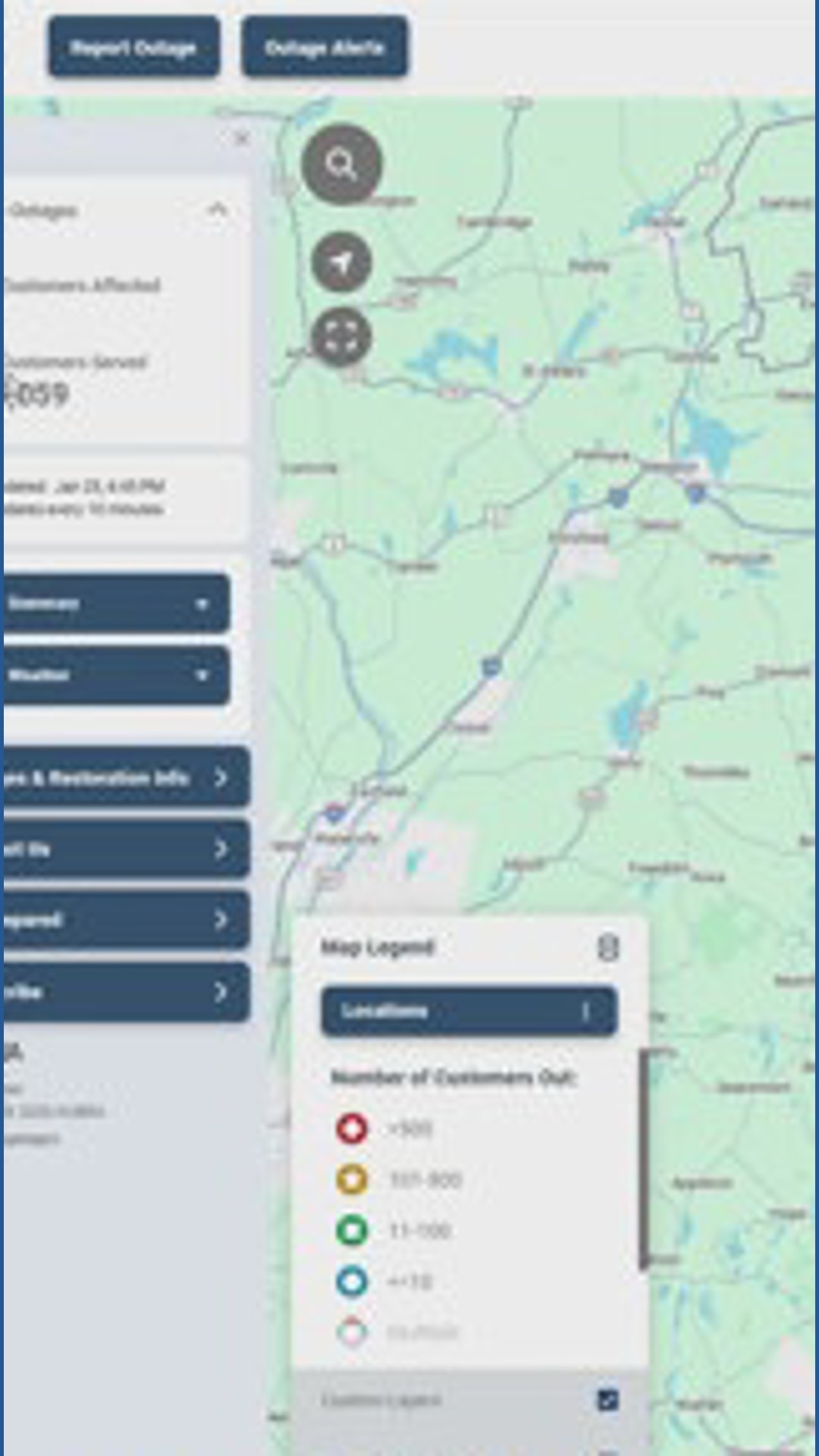 Mainers begin to see power outages amid snow storm | newscentermaine.com
