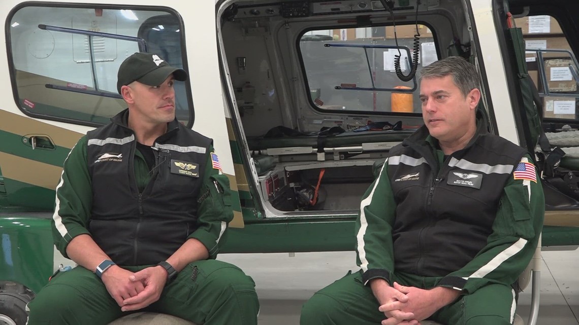 Bangor's LifeFlight Maine Crew reflects on their efforts during Maine's