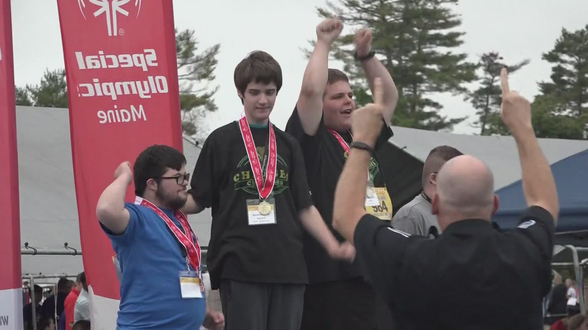 It's the biggest event of the year for Special Olympics Maine, bringing together about 5,000 participants, spectators, and volunteers.