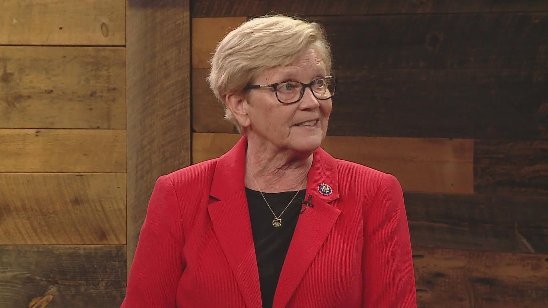 In the race, Chellie Pingree is seeking re-election in Maine's first congressional district.