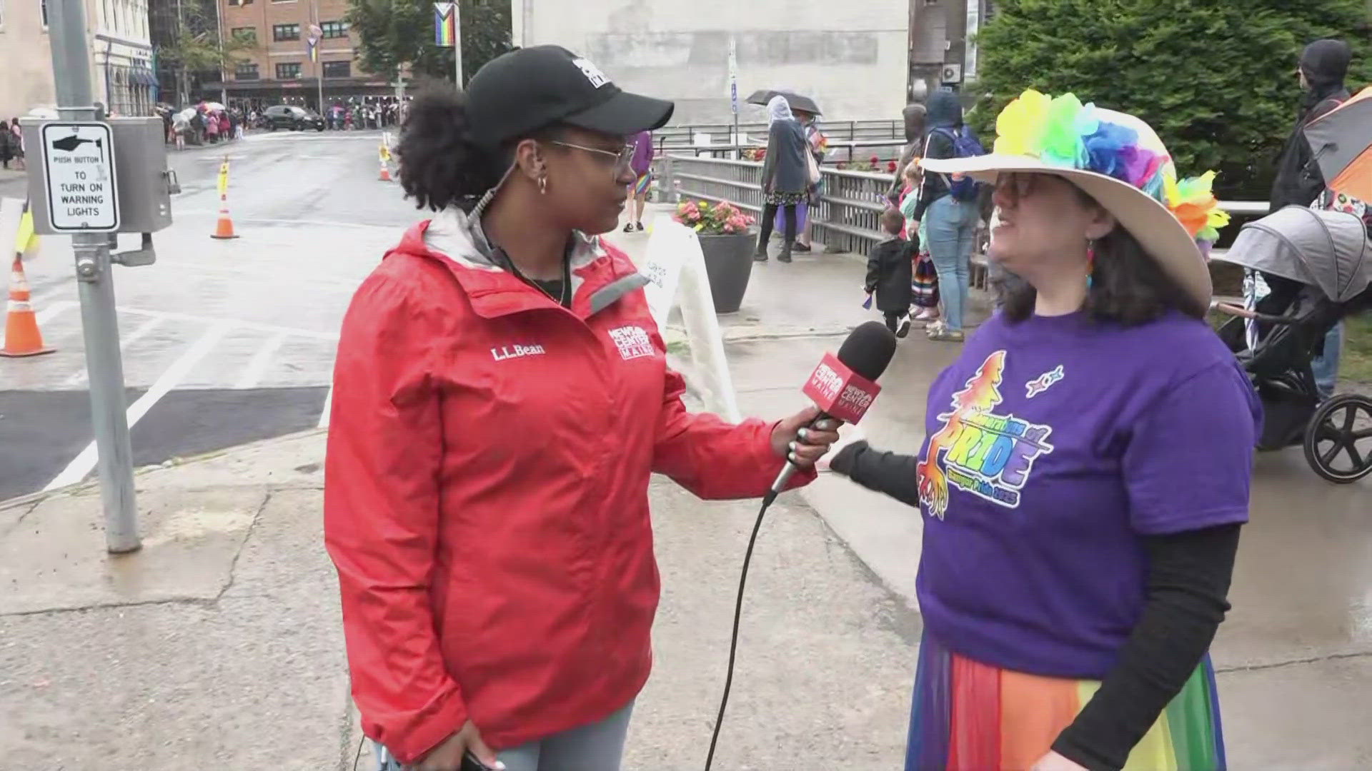 This year's theme for Bangor Pride was Generations of Pride, "a celebration of resilience, joy, and the generations who have paved the way for LGBTQ+ rights." 