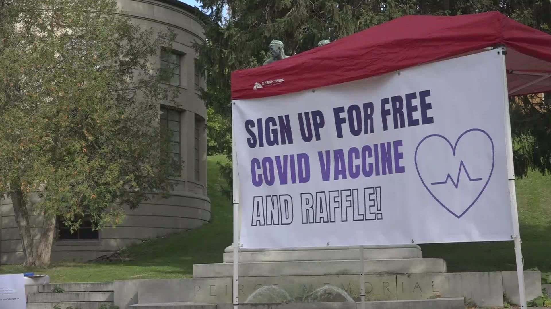 The Maine People's Resource Center hosted an event to educate more Mainers about the COVID vaccine.