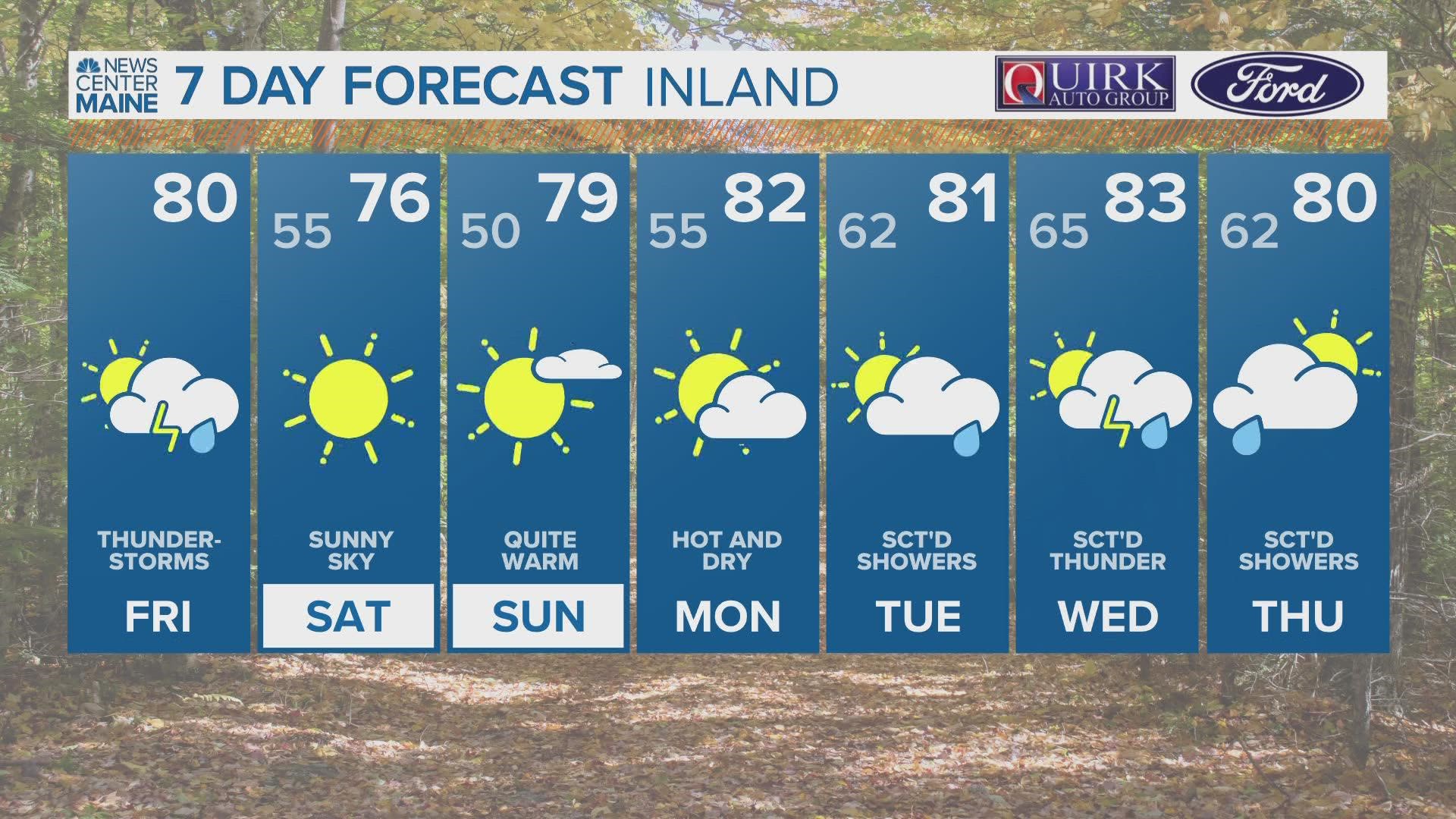 NEWS CENTER Maine Weather Video Forecast
