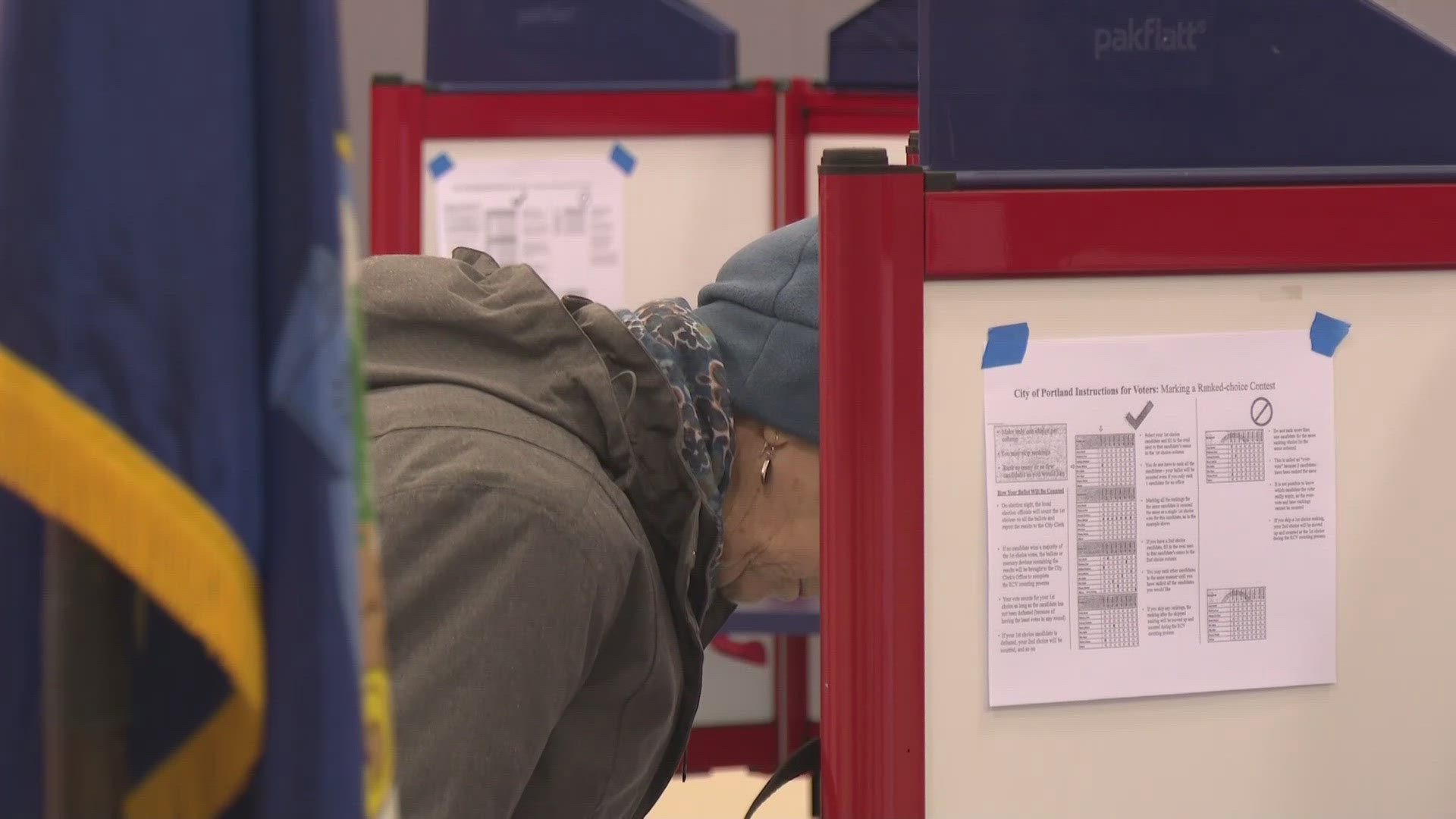 Portland City Clerk Ashley Rand said it's business as usual at Merrill Auditorium, but they are paying close attention to ballot security.