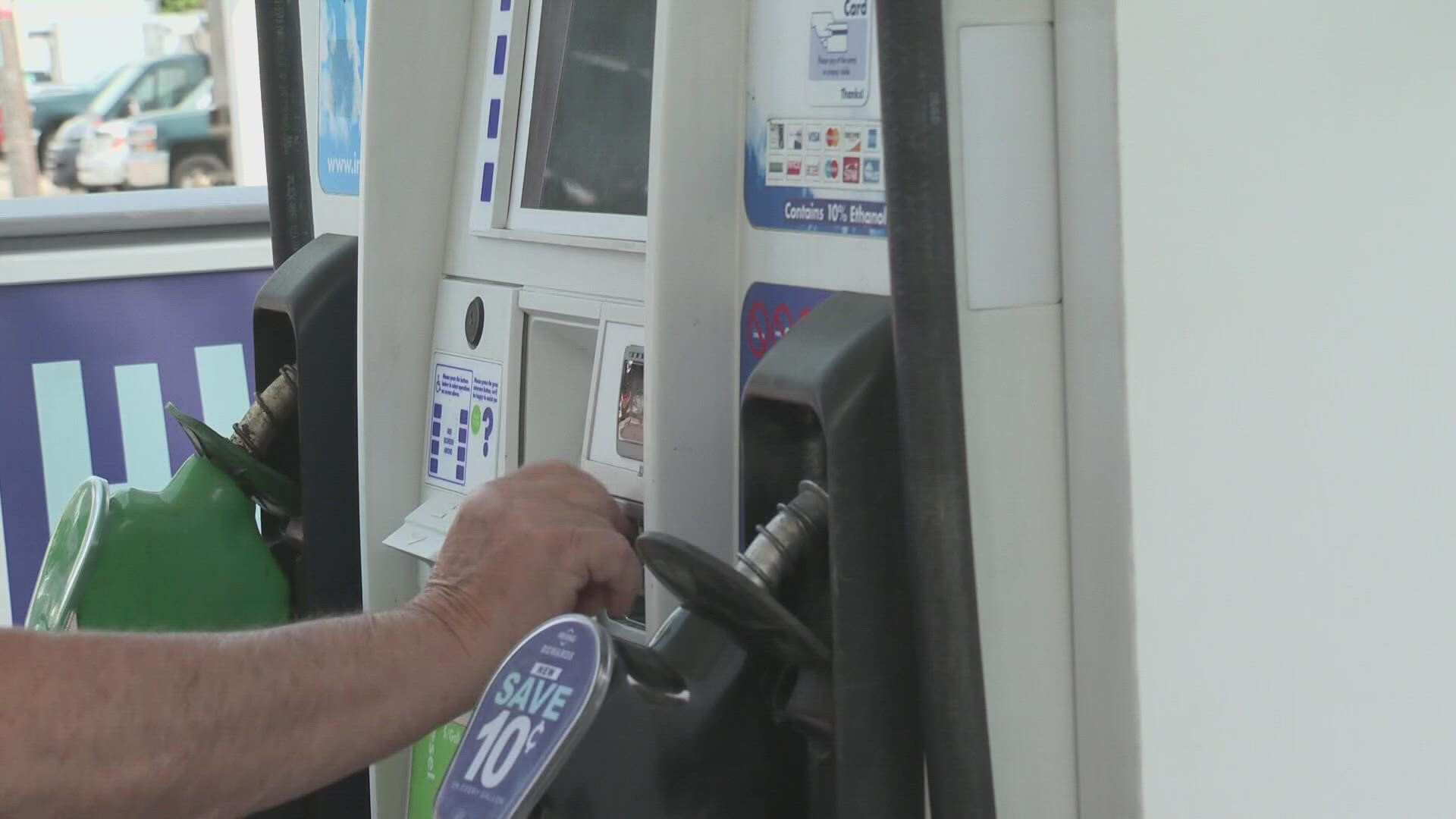 According to AAA, the average price for a gallon of gas in Maine is $4.01 as of Monday.