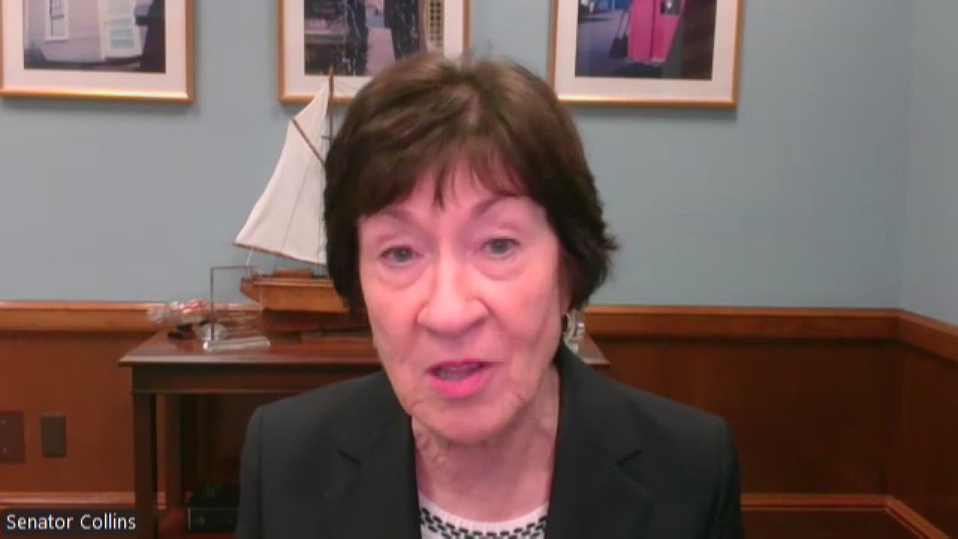 "This was a useful essential and good interview, but it did not predispose me one way or another," Sen. Collins, R-Maine, told NEWS CENTER Maine. 