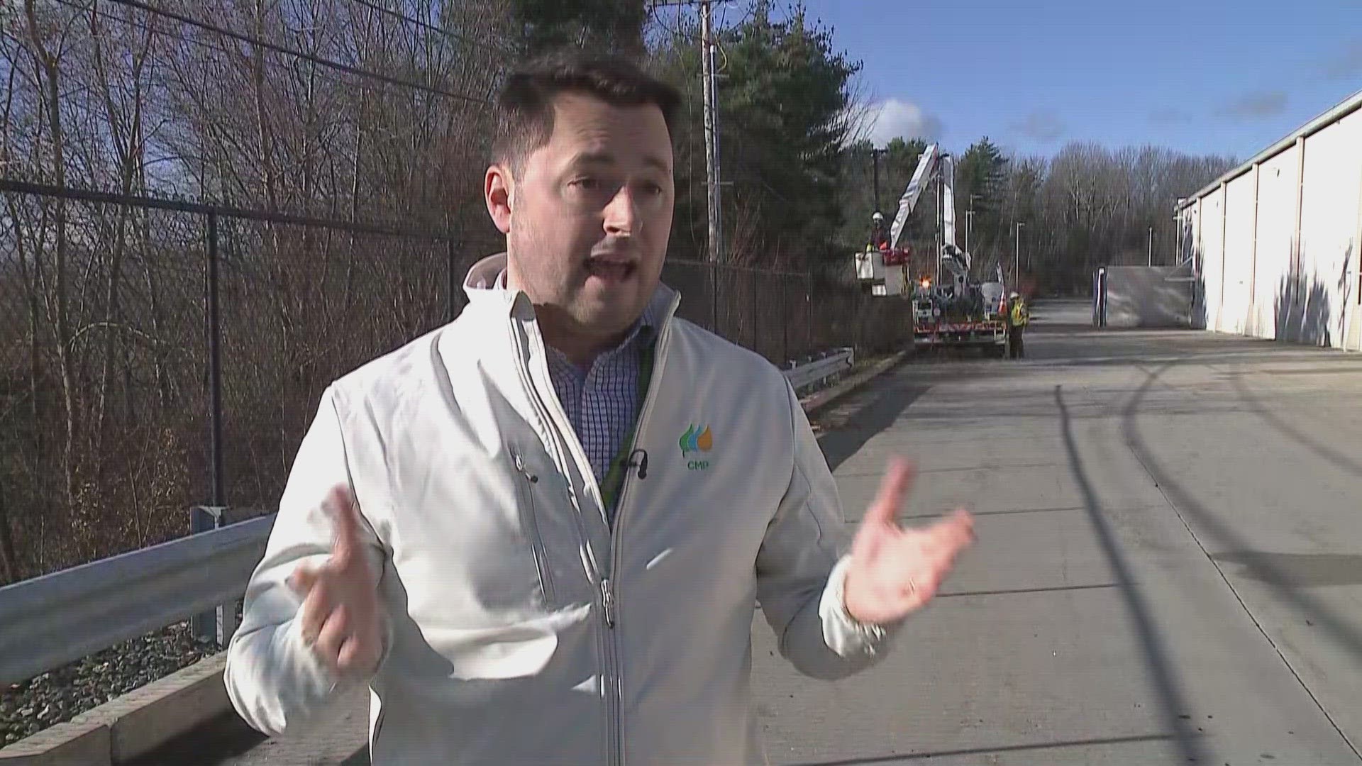 Central Maine Power spokesperson Jon Breed said the company is still working to assess damage, and hundreds of crews are deployed to help with restorations.