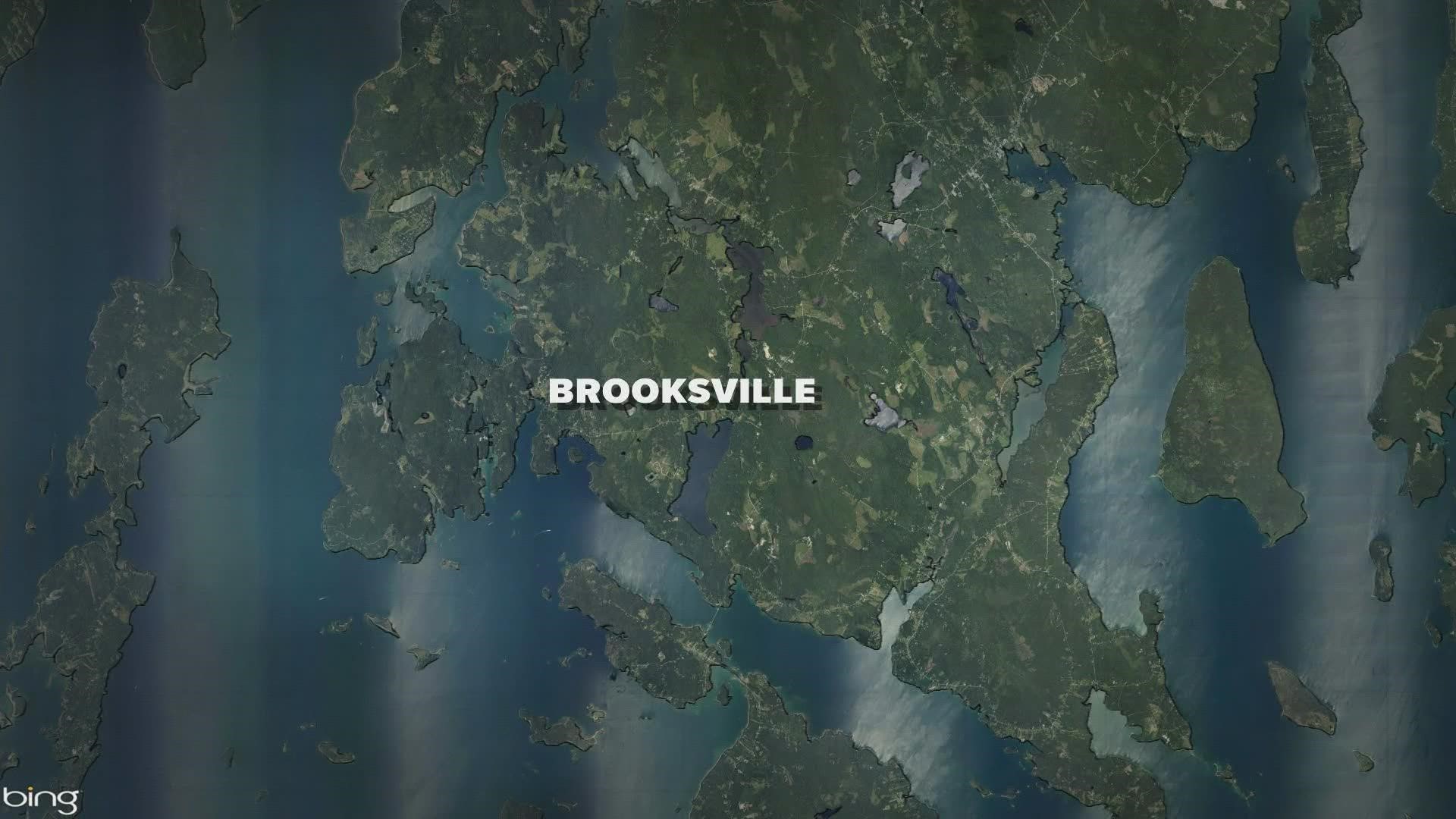 The incident could mean school for students at the nearby Brooksville Elementary School will be called off Friday out of caution.
