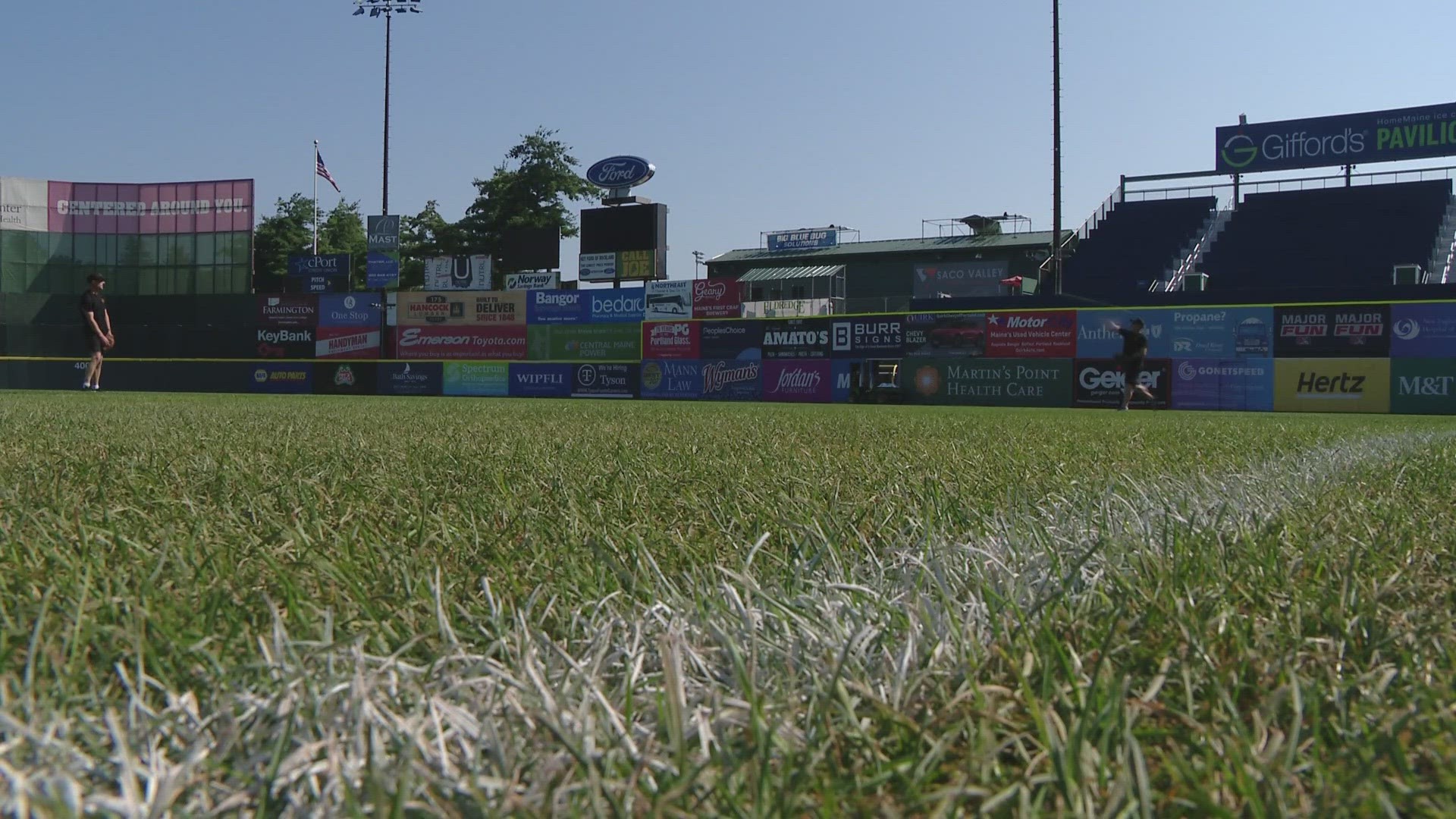 Maine Game Wardens will play New Hampshire Conservation Officers in a softball game at Hadlock Field Friday evening.