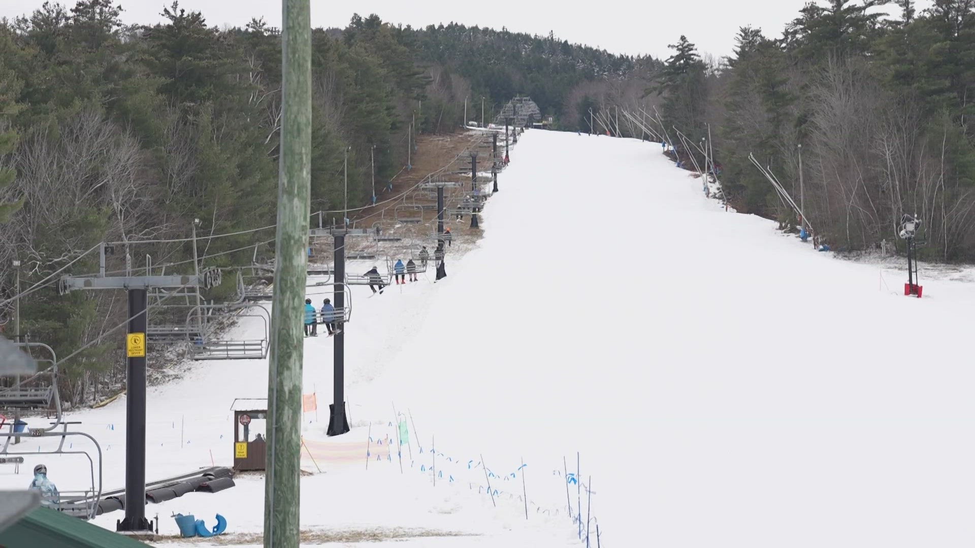 Major ski areas temporarily closed, and other snow-dependent businesses thanked visitors who came anyway.