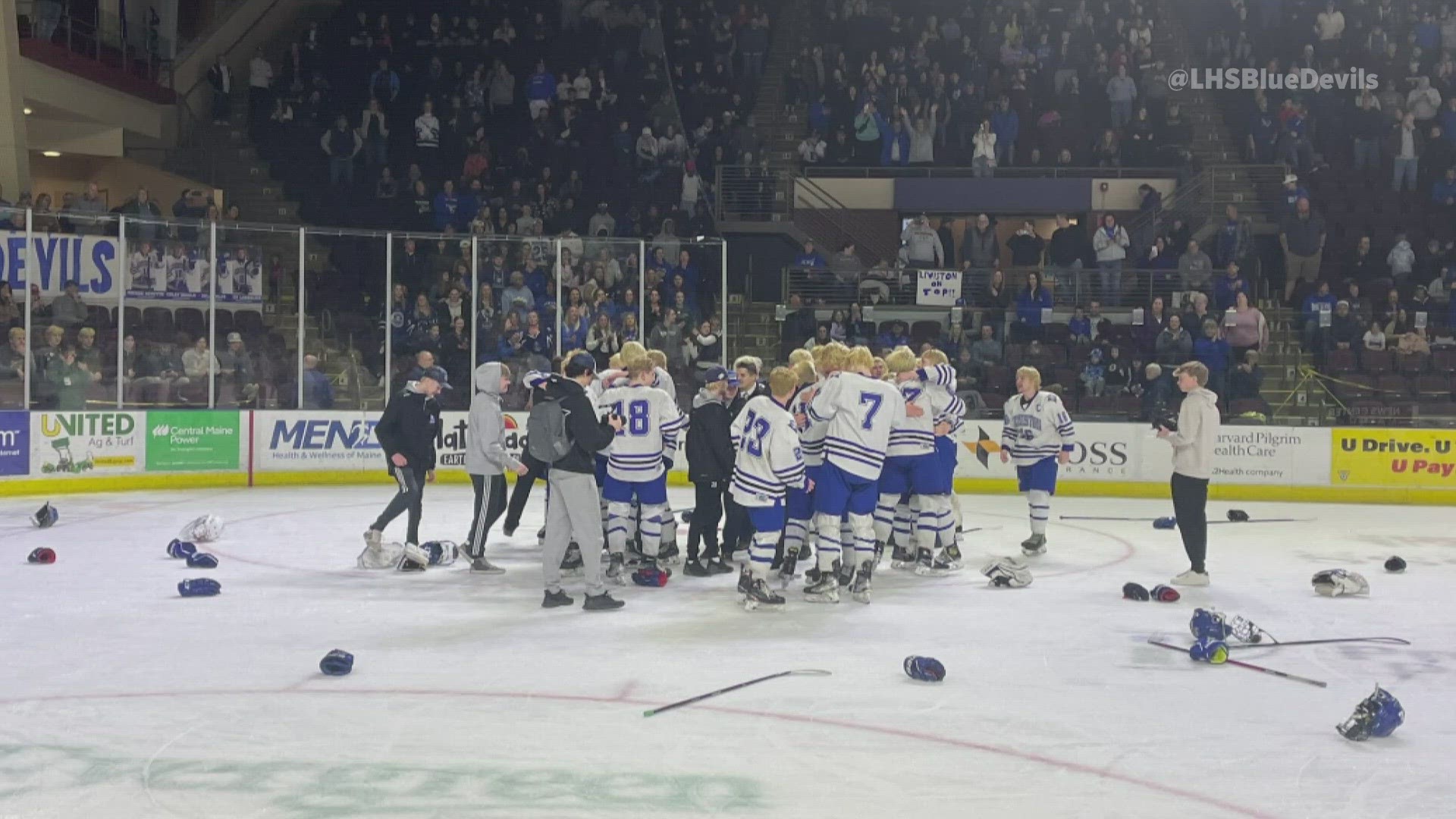 Maine high school hockey teams hit the ice for championship games