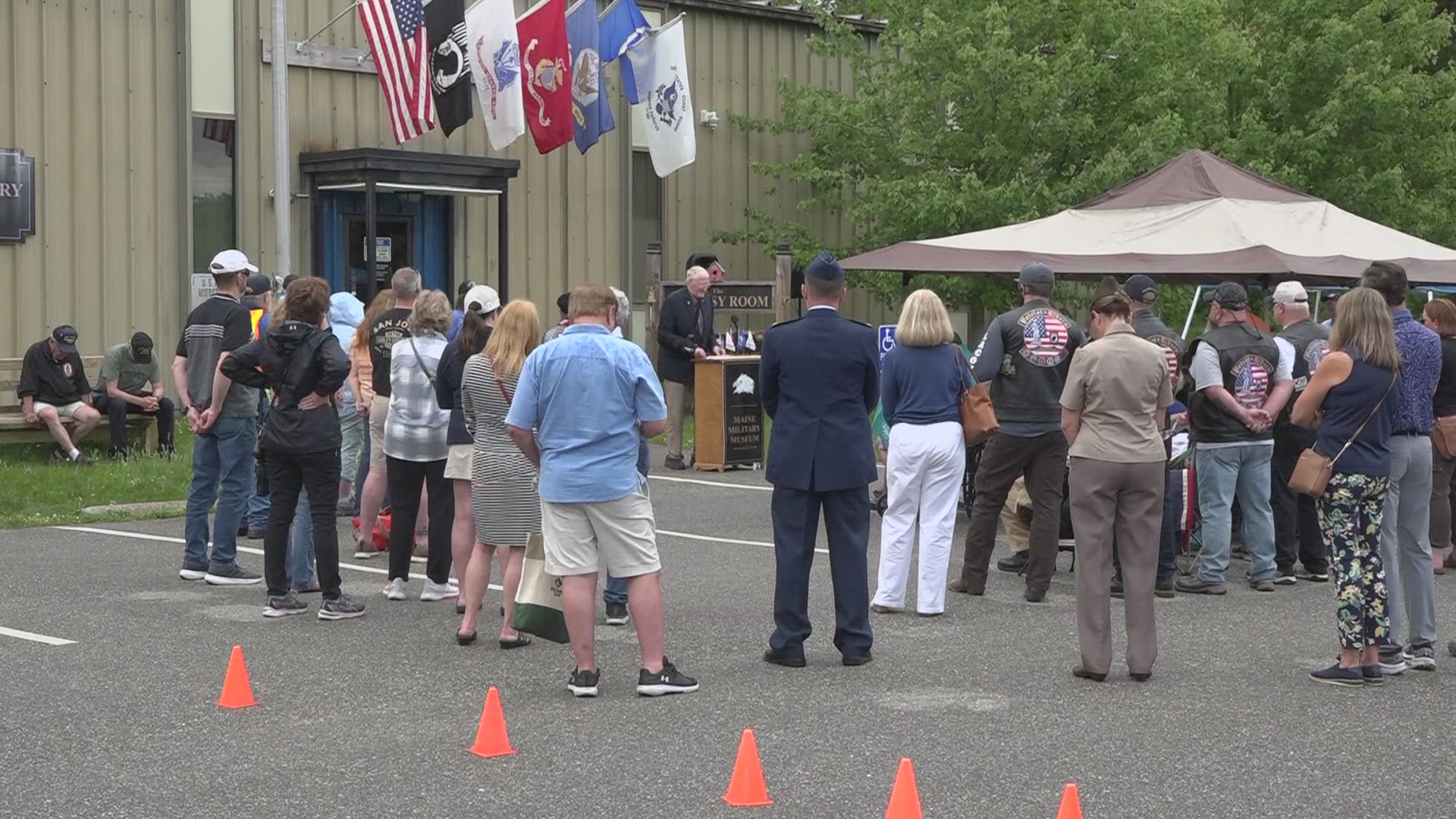 Military leaders and veterans gathered Saturday in southern Maine to honor the sacrifices made during that deadly day on June 6, 1944, in Normandy, France.