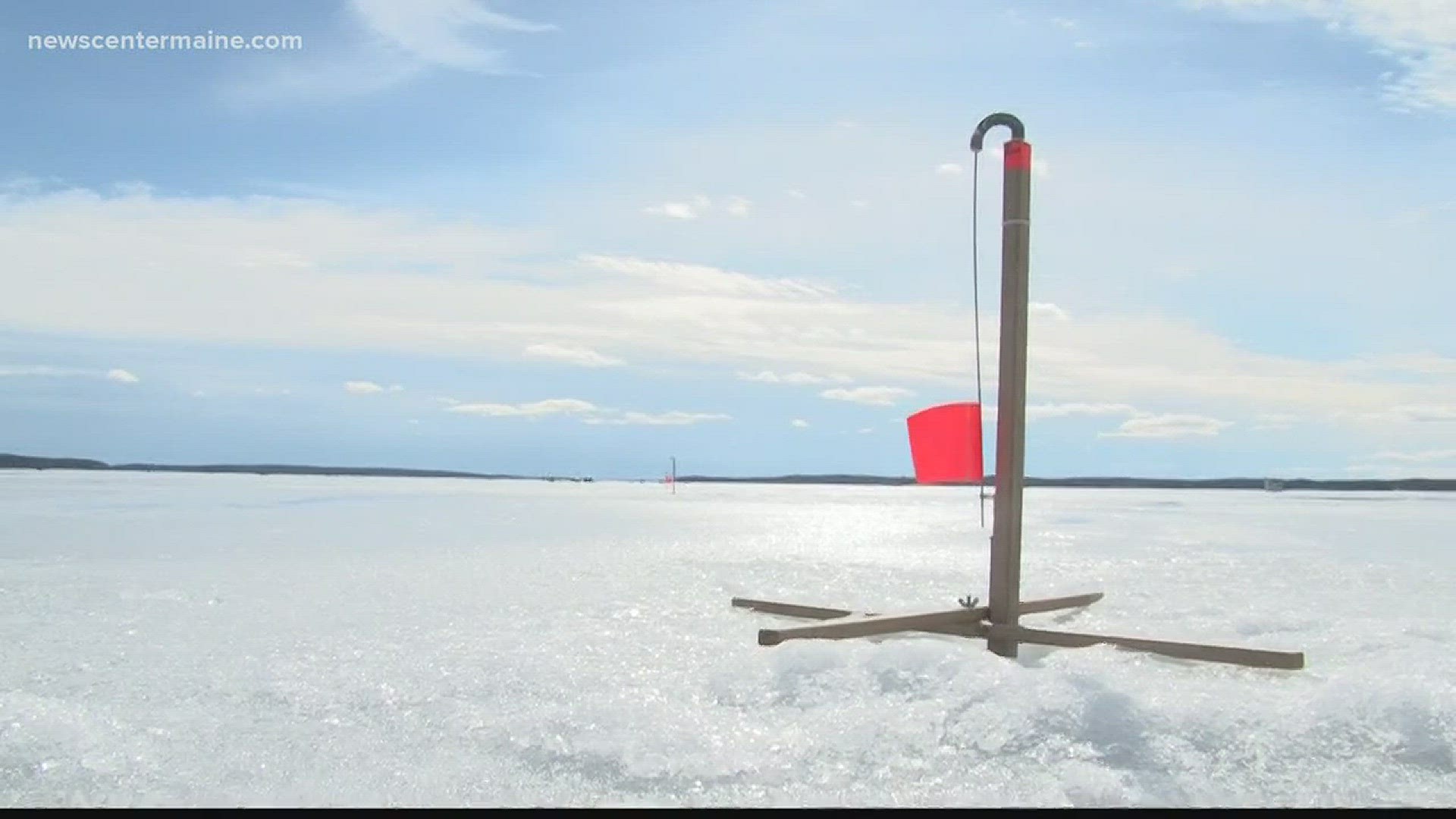 Weather at Sebago Lake Ice Fishing Derby