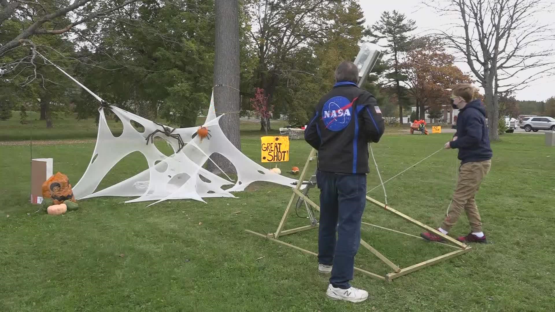 Saturday's event gave kids a chance to learn about science while getting into the Halloween spirit.