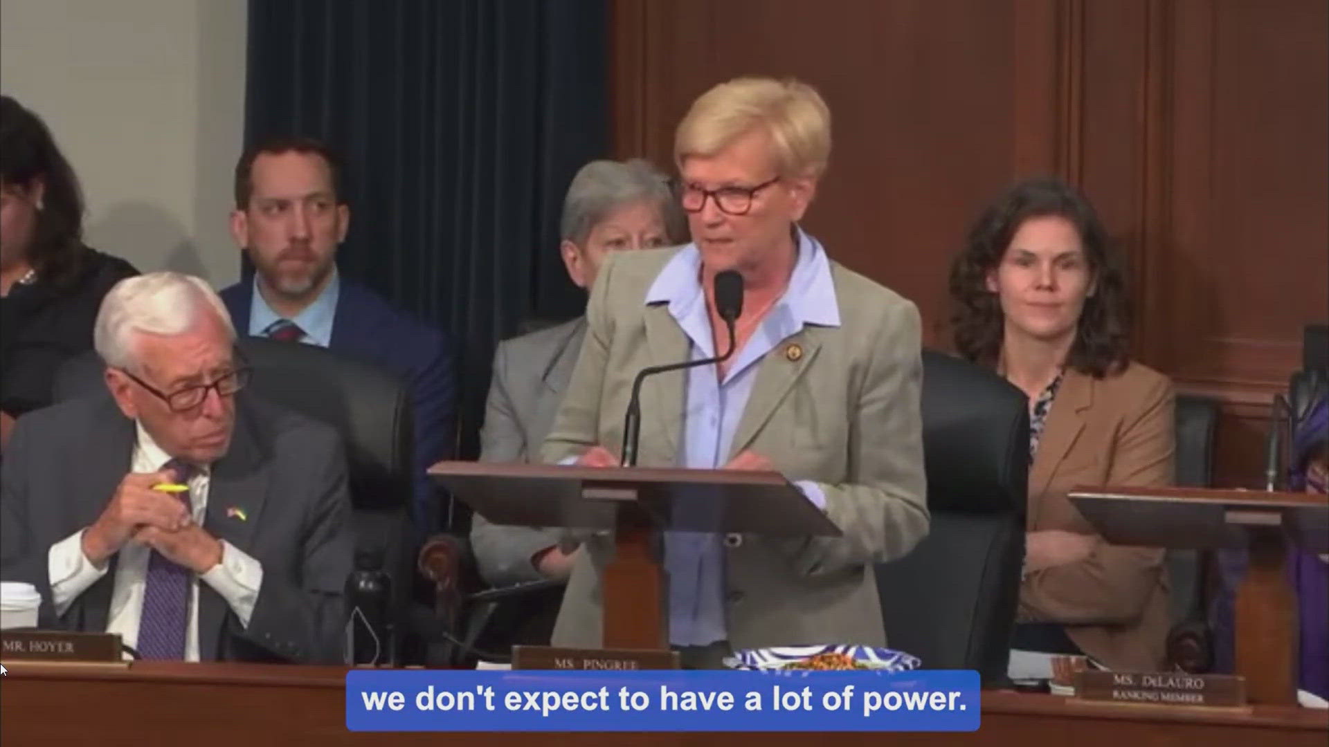 Rep. Chellie Pingree, D-Maine, slammed the bill during a heated appropriations committee meeting. 