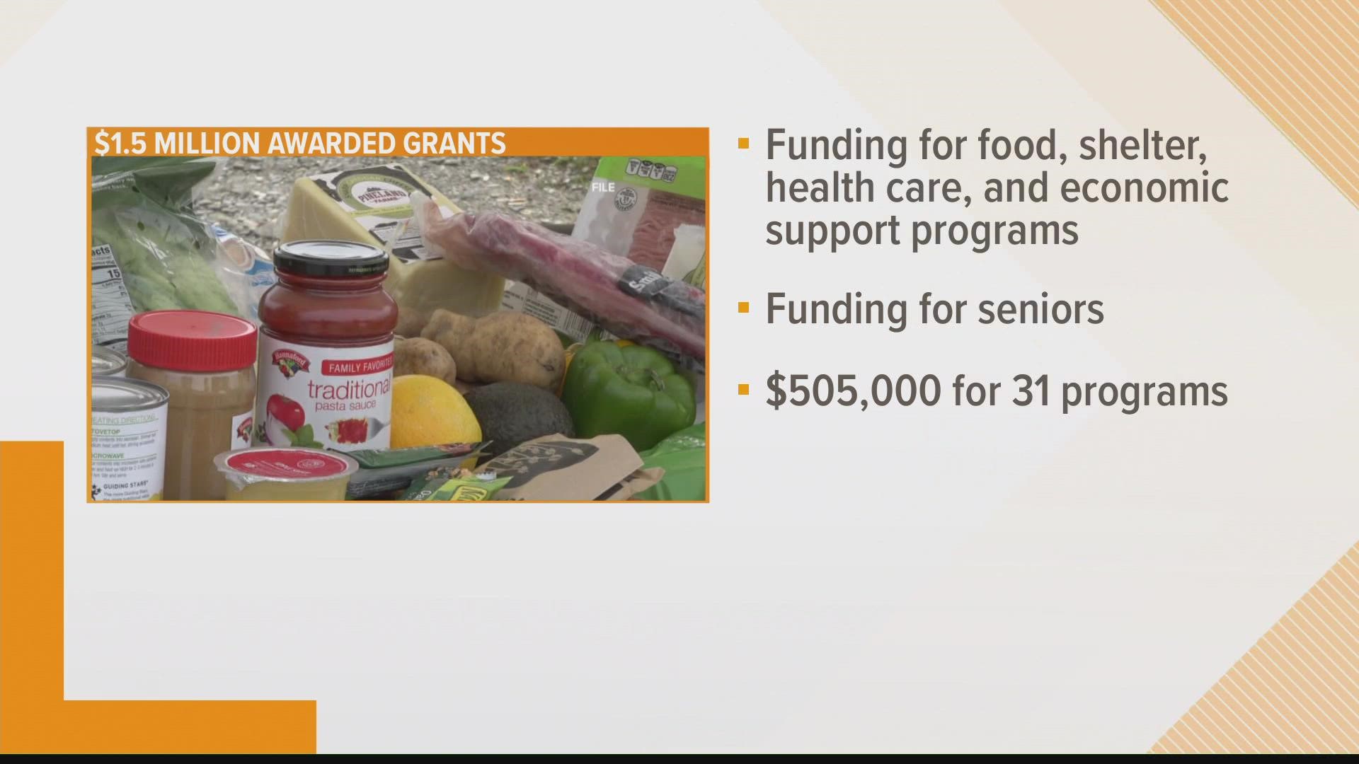 The John T. Gorman Foundation has awarded 90 grants to provide food, shelter, and other essential services to Mainers in need.