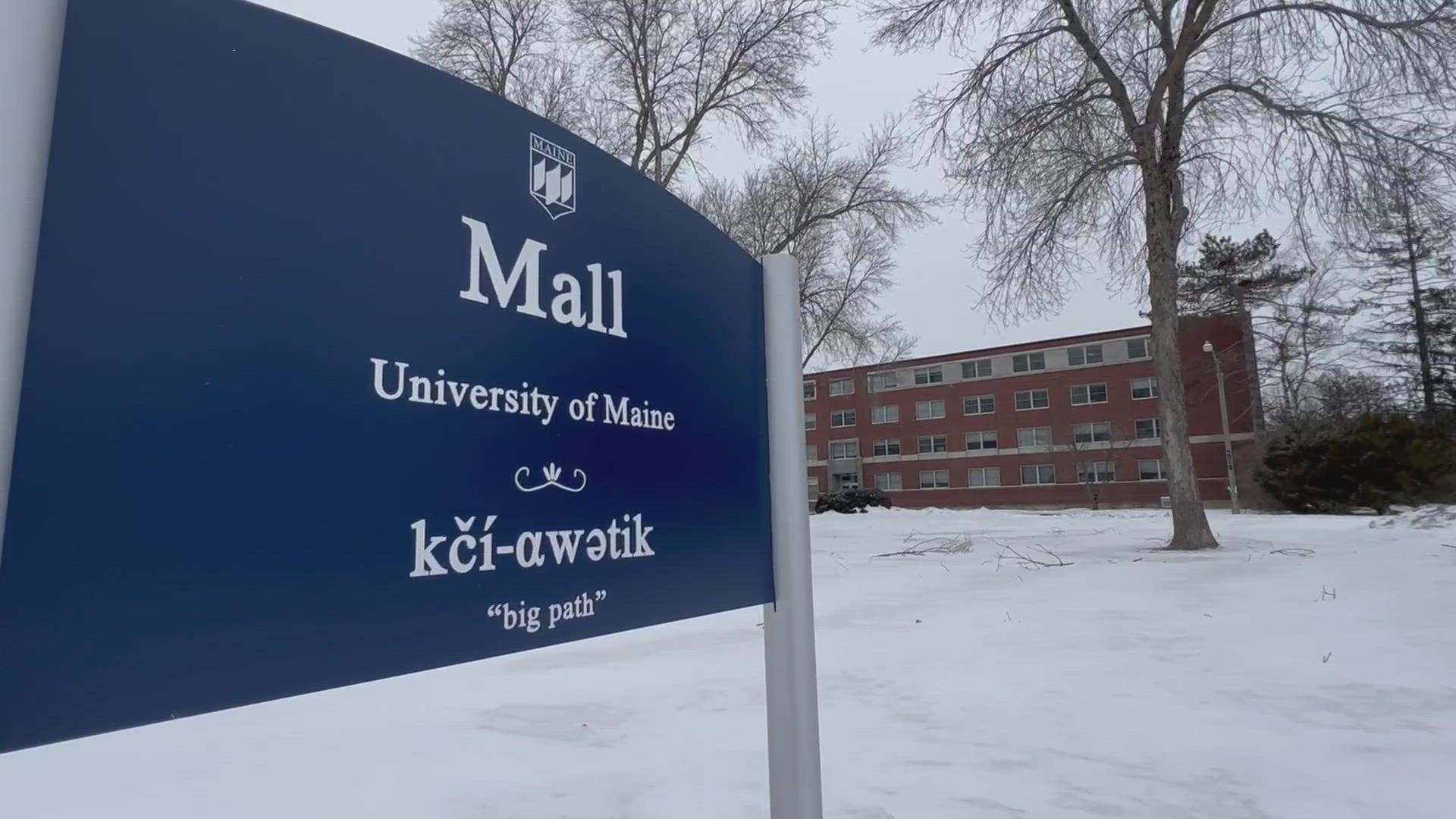 In 2019, UMaine added bilingual signs across campus that feature the Penobscot language. Now, the university is taking that project one step further.