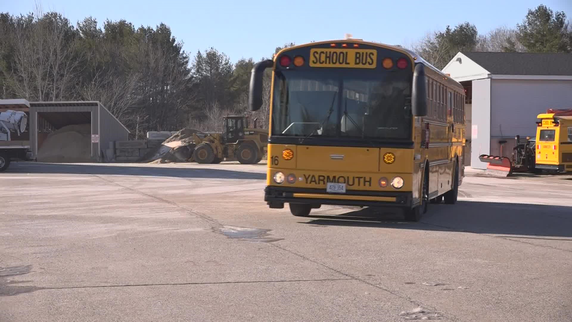 Jerry Jalbert saw a need for school bus drivers and decided to get his license in December.