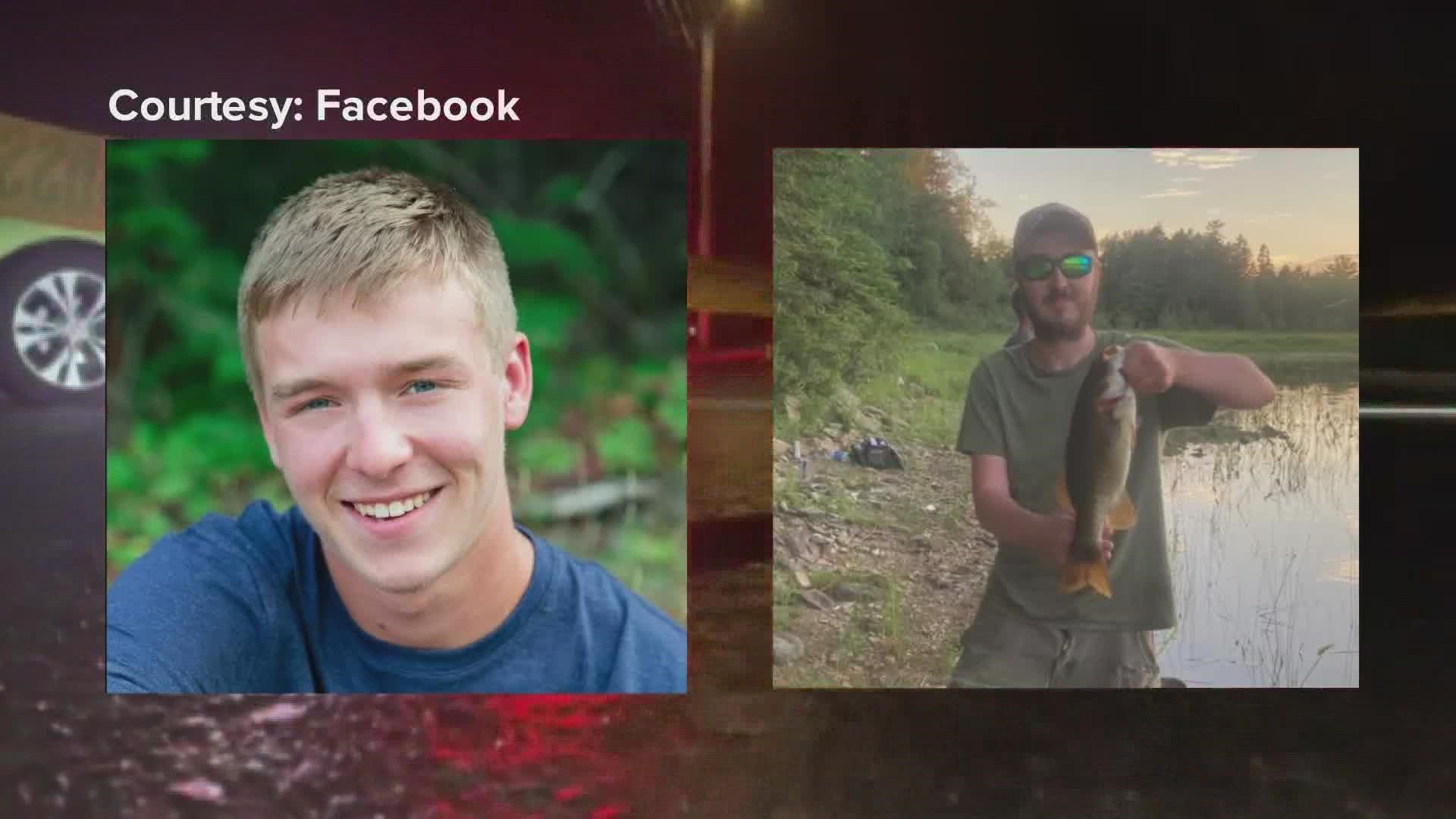 The two men killed in the crash have been identified as 23-year-old Tyler Wheaton of Hampden, and 22-year-old Christian Broberg of Winterport.