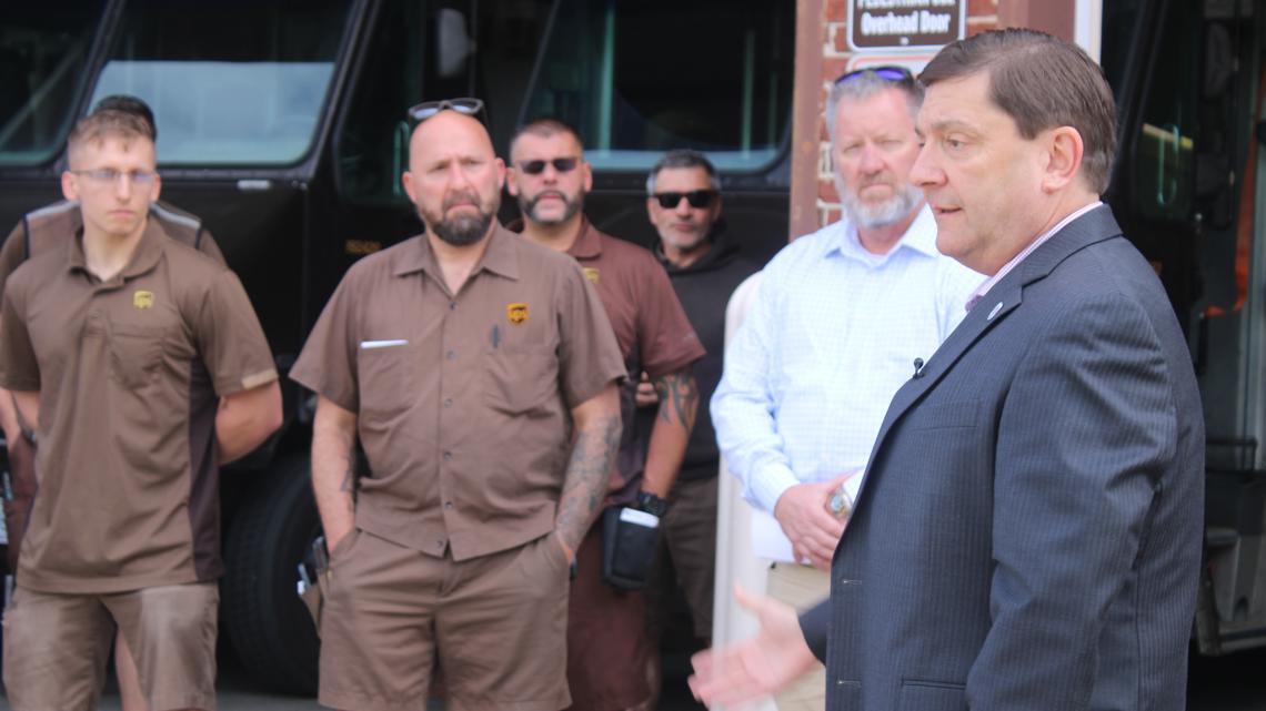 Troy Jackson begins final push for primary voters with working class appeal