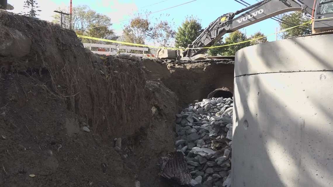 Route 1 renovation project damaged in weekend storm - Vimarsana News