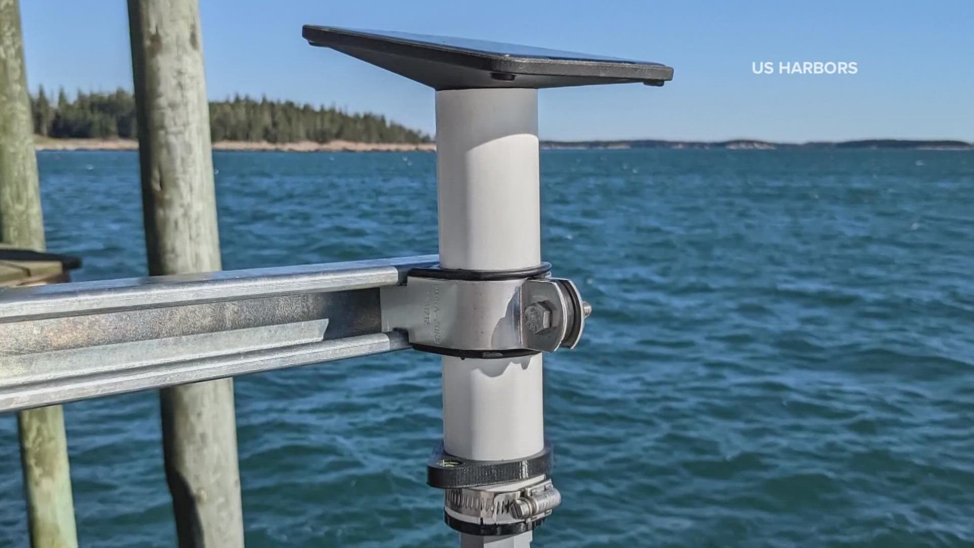 Solar-powered sensors help better predict rising tides.