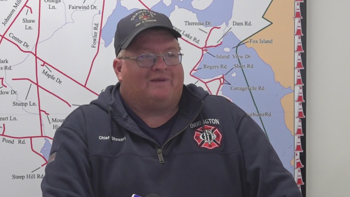 Orrington fire chief says it will take several more days to put out