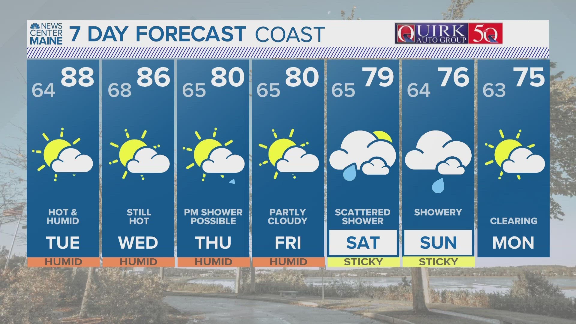 NEWS CENTER Maine Weather Video Forecast Updated 6pm Monday, September 4th.