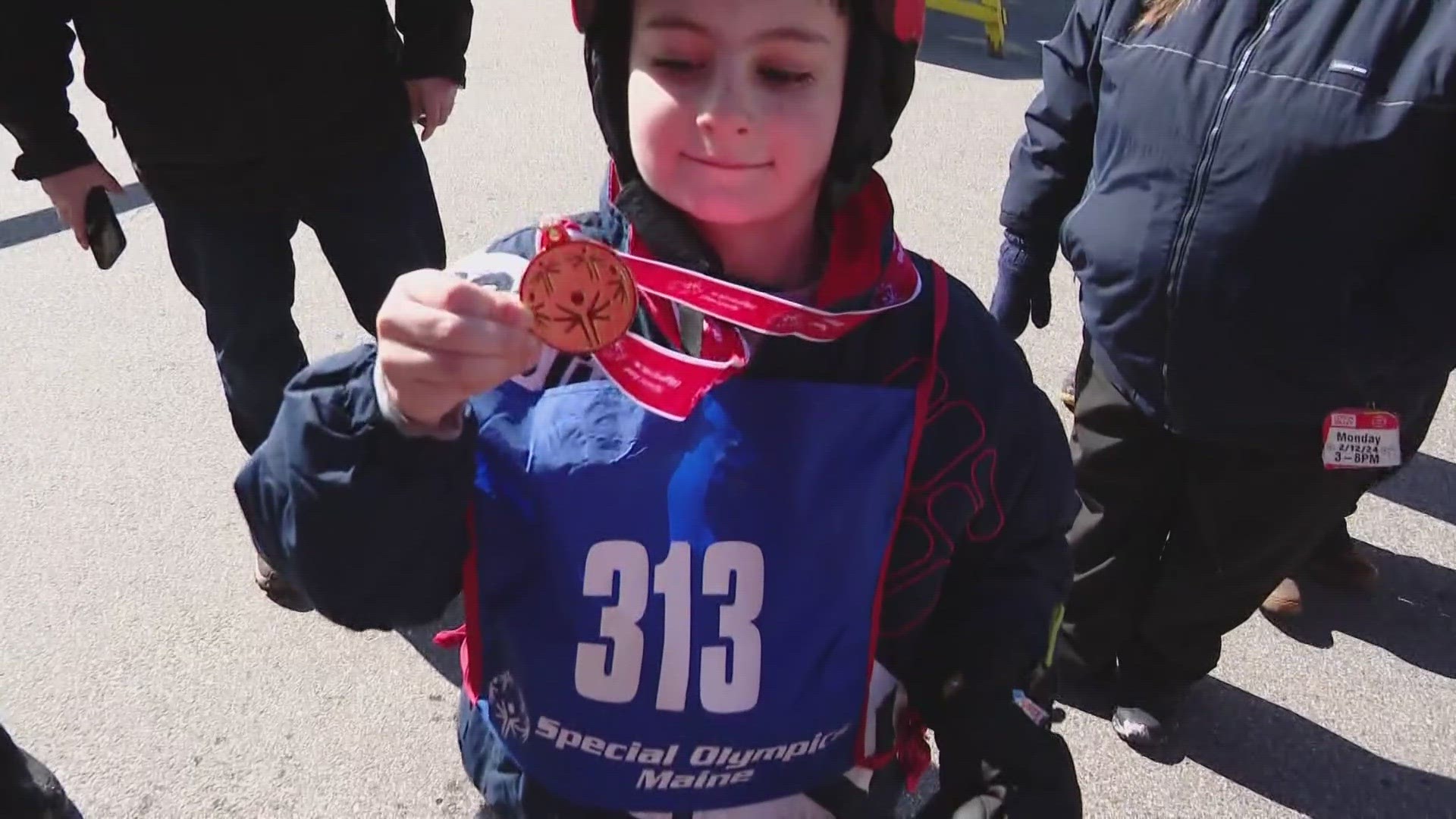 Athletes showcase their skills at the Special Olympics Maine Winter Games