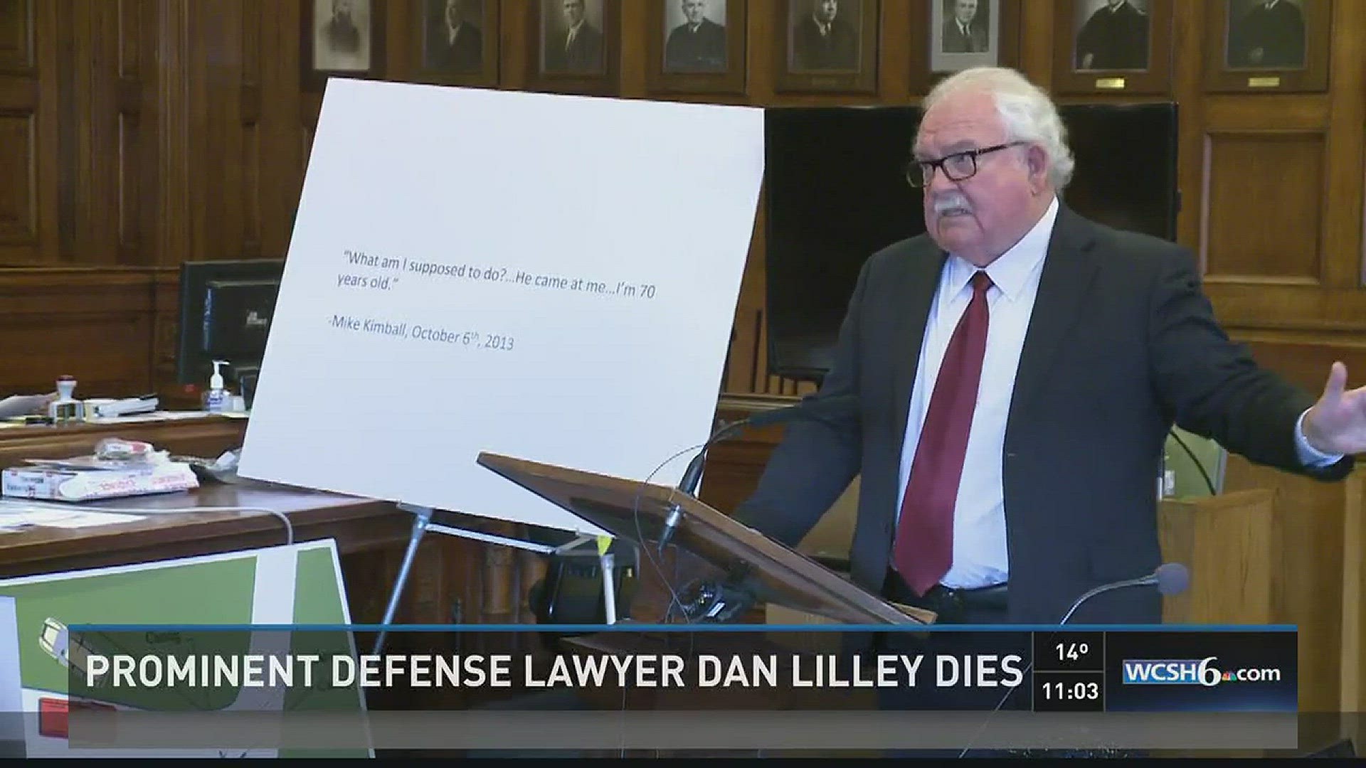 Prominent defense lawyer Dan Lilley dies