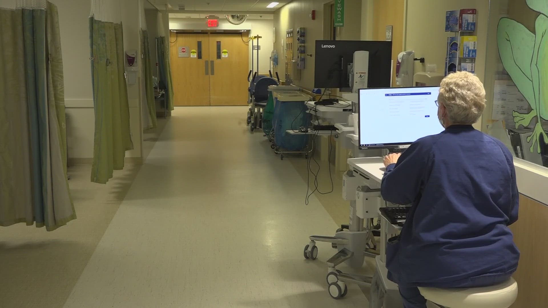 A spokesperson for the hospital said a hardware failure caused an outage with the patient information system.