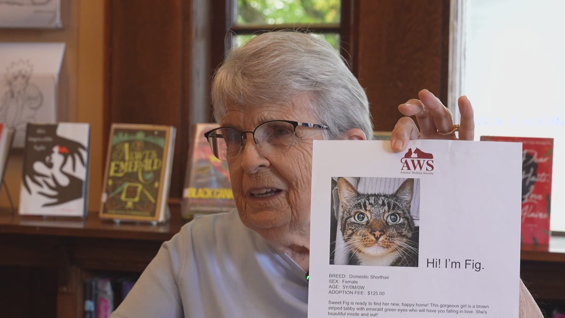 The cats live at the library until they are adopted, and staff happily reported no cats have been returned by their new owners.