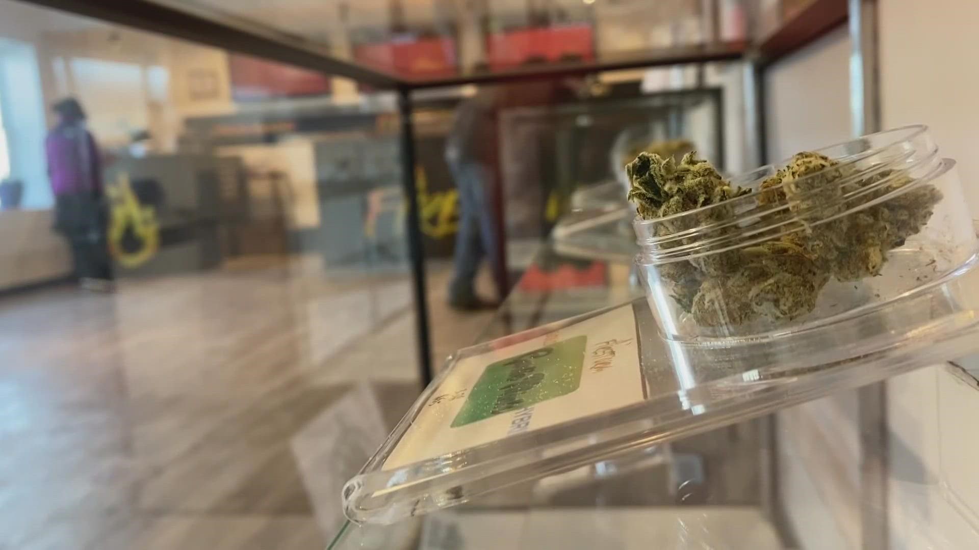 Recreational marijuana shops across the state saw major increases in sales over the summer, with over $10 million worth of product sold just last month.