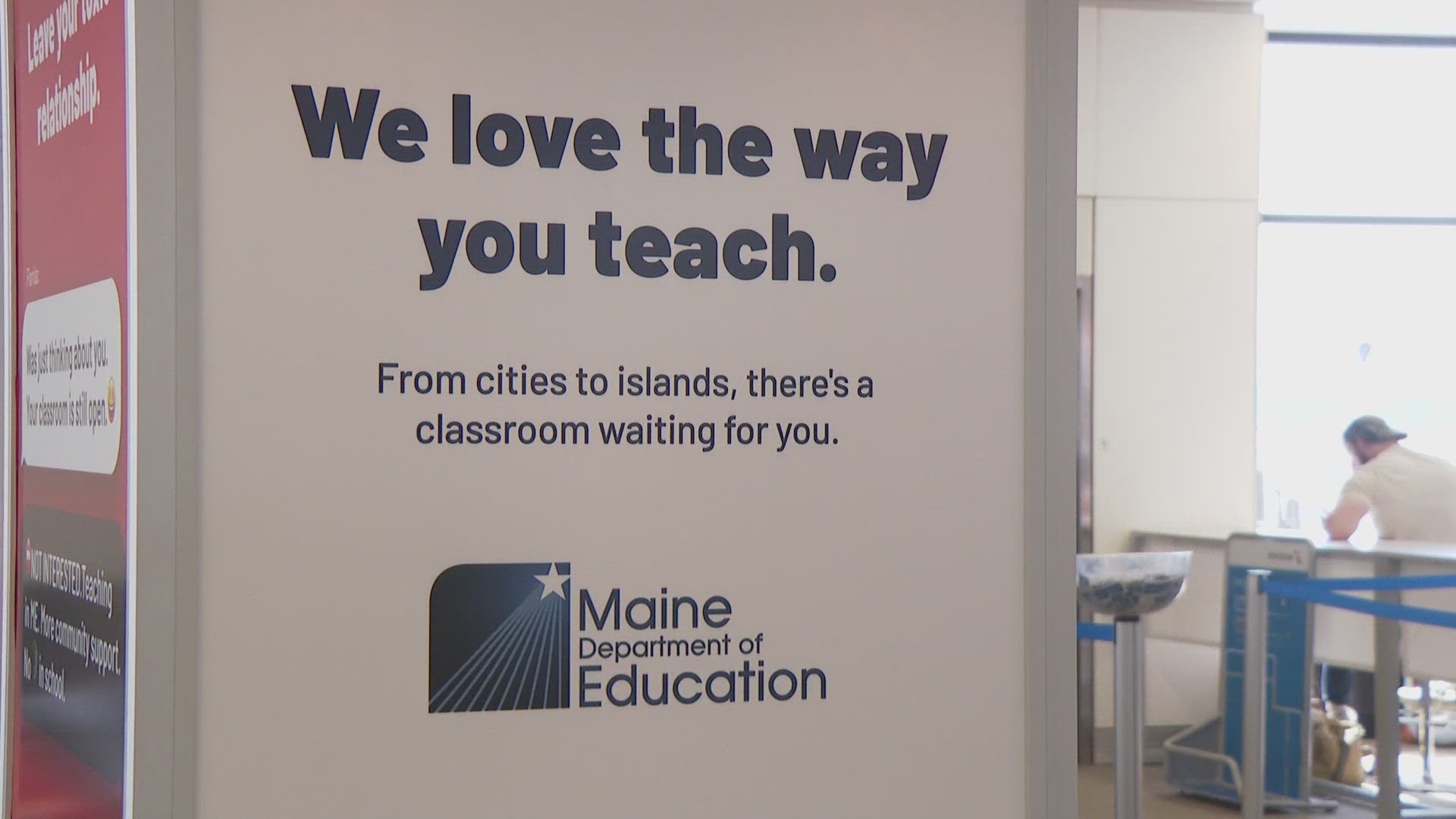 The Maine Department of Education is partnering with local nonprofit Live and Work in Maine to celebrate teachers and recruit educators to the Pine Tree State.