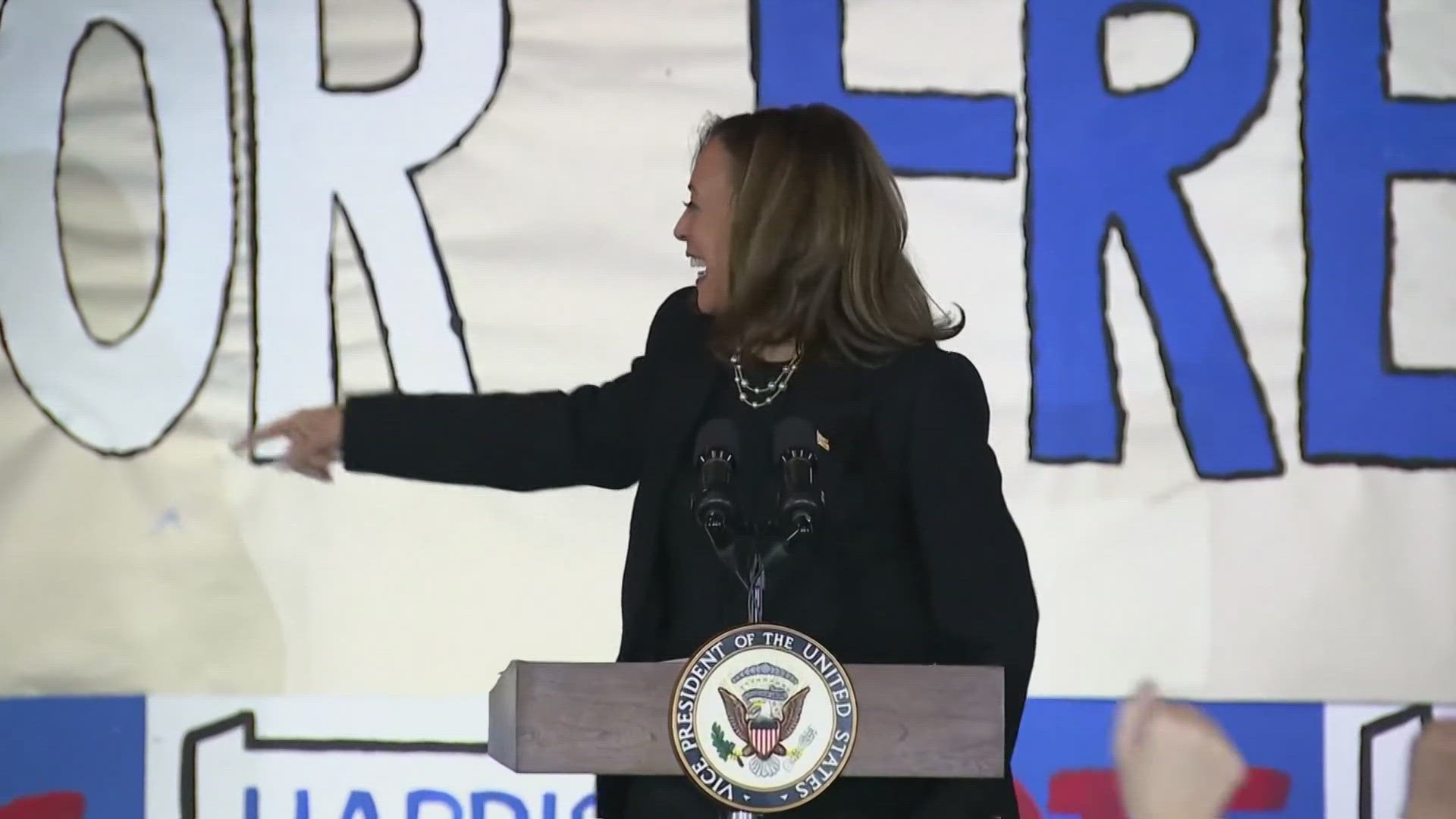 Kamala Harris held a rally in Scranton, Pennsylvania, while Donald Trump held an event in Raleigh, North Carolina. Both candidates reflected on their campaigns.