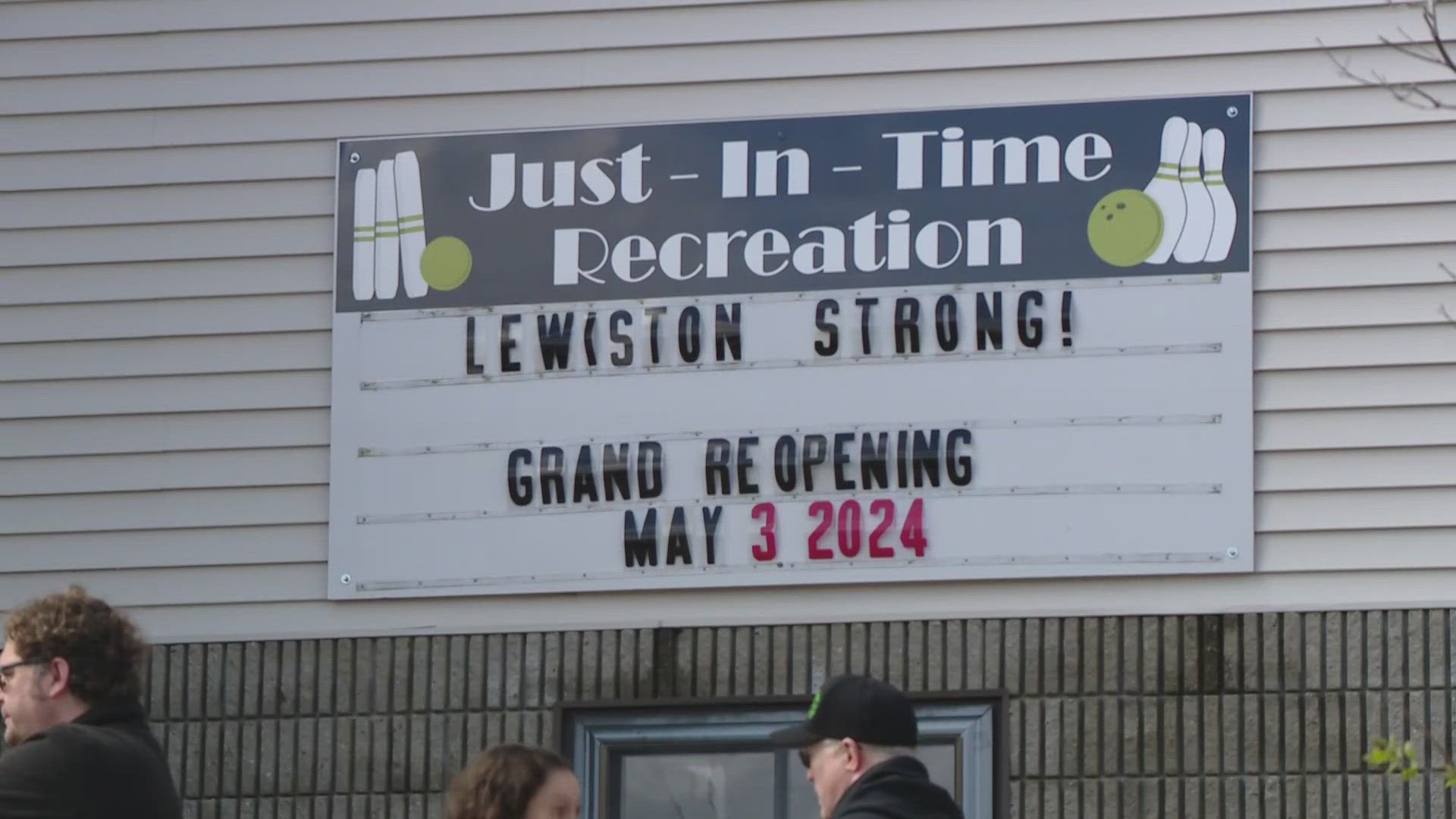It's a day the Lewiston community and beyond has been waiting for: The grand reopening of Just-In-Time Recreation. One of the sites of the mass shootings in October.