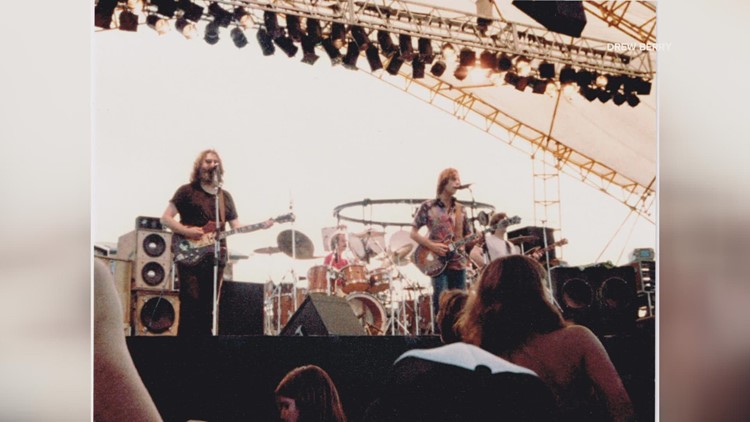 The Grateful Dead rocked the Maine State Fairgrounds in Lewiston on Sept. 6, 1980