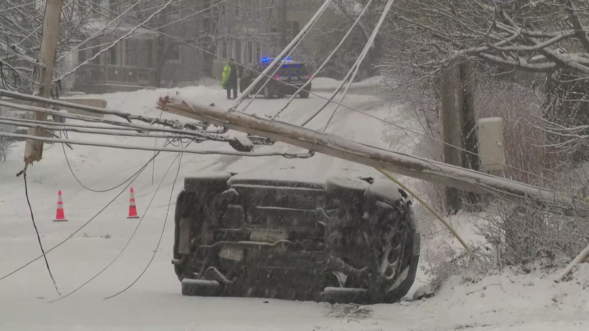 Maine traffic: Multiple crashes reported as snow blows across state