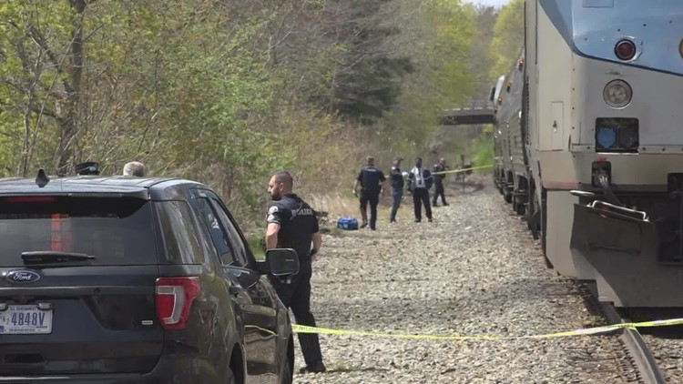 Two people die after being struck by train