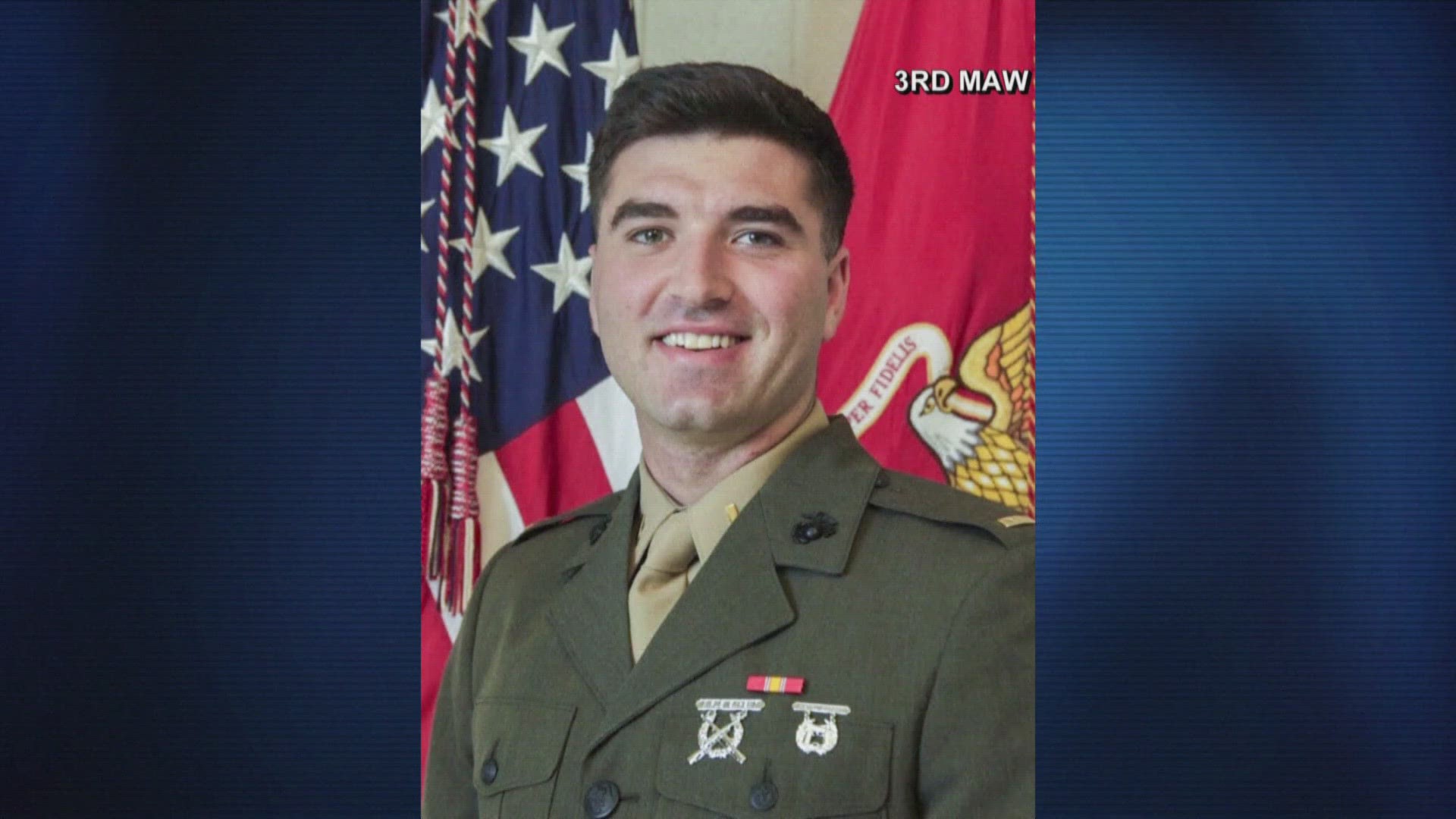 Capt. Jack Casey, 26, was from Dover, New Hampshire. The Marines were on a training mission, flying from Nevada to California.