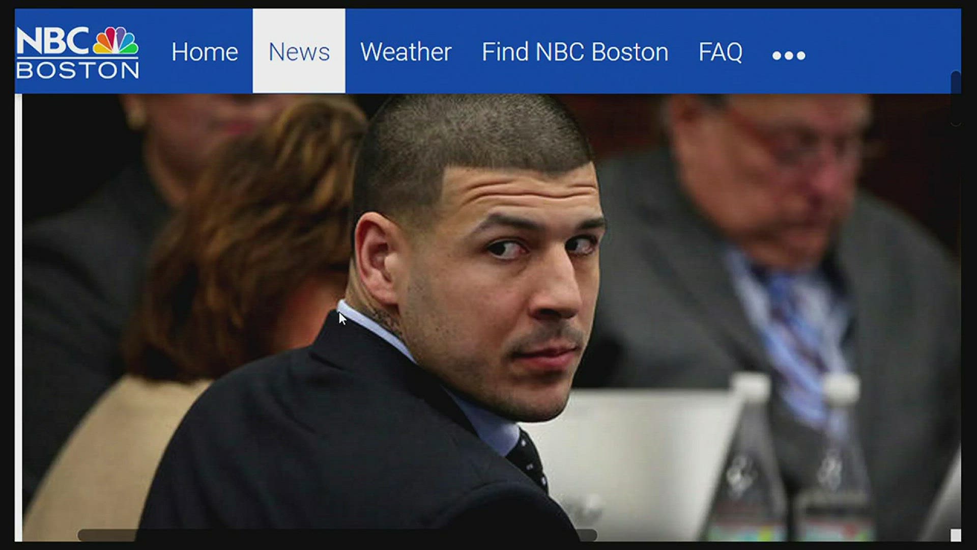 The former New England Patriot was acquitted of all but one charge Friday over the 2012 killings of Daniel de Abreu and Safiro Furtado.