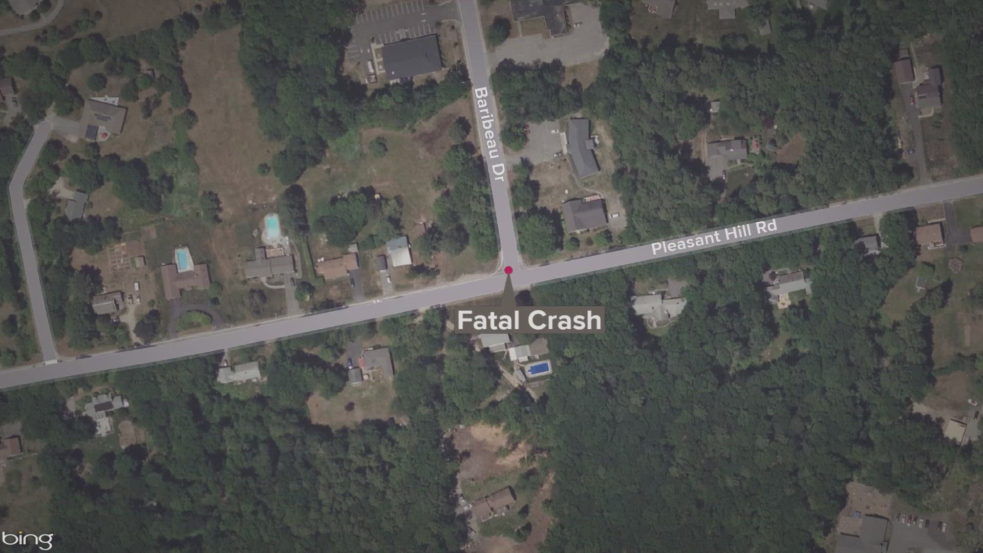 A Yarmouth resident died in a two-vehicle crash just before 11 a.m. Wednesday.