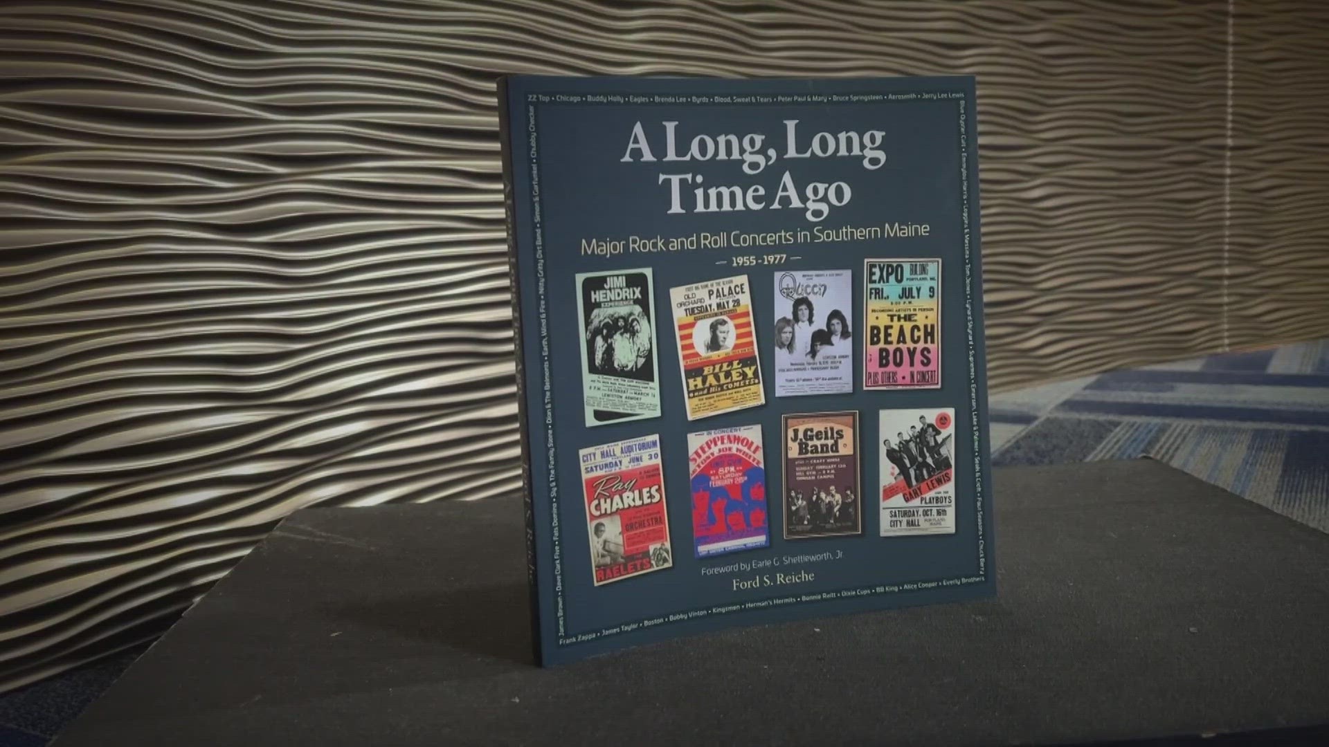 A new book covers the history of Maine rock concerts and an era that’s not coming back.