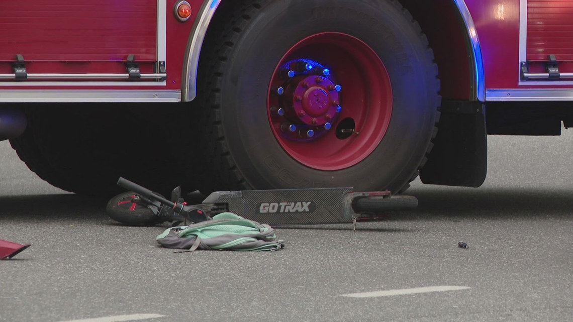 Scooter operator injured in collision with police car in Portland