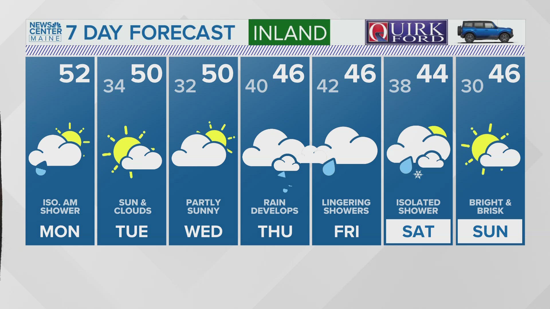 NEWS CENTER Maine Weather Video Forecast: UPDATE Monday, November 18, 2024. 12:00 pm