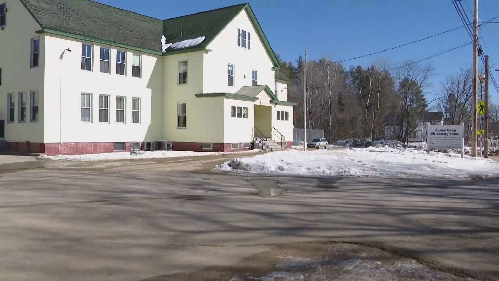 Agnes Gray Elementary school was closed after it was found to be unsafe.